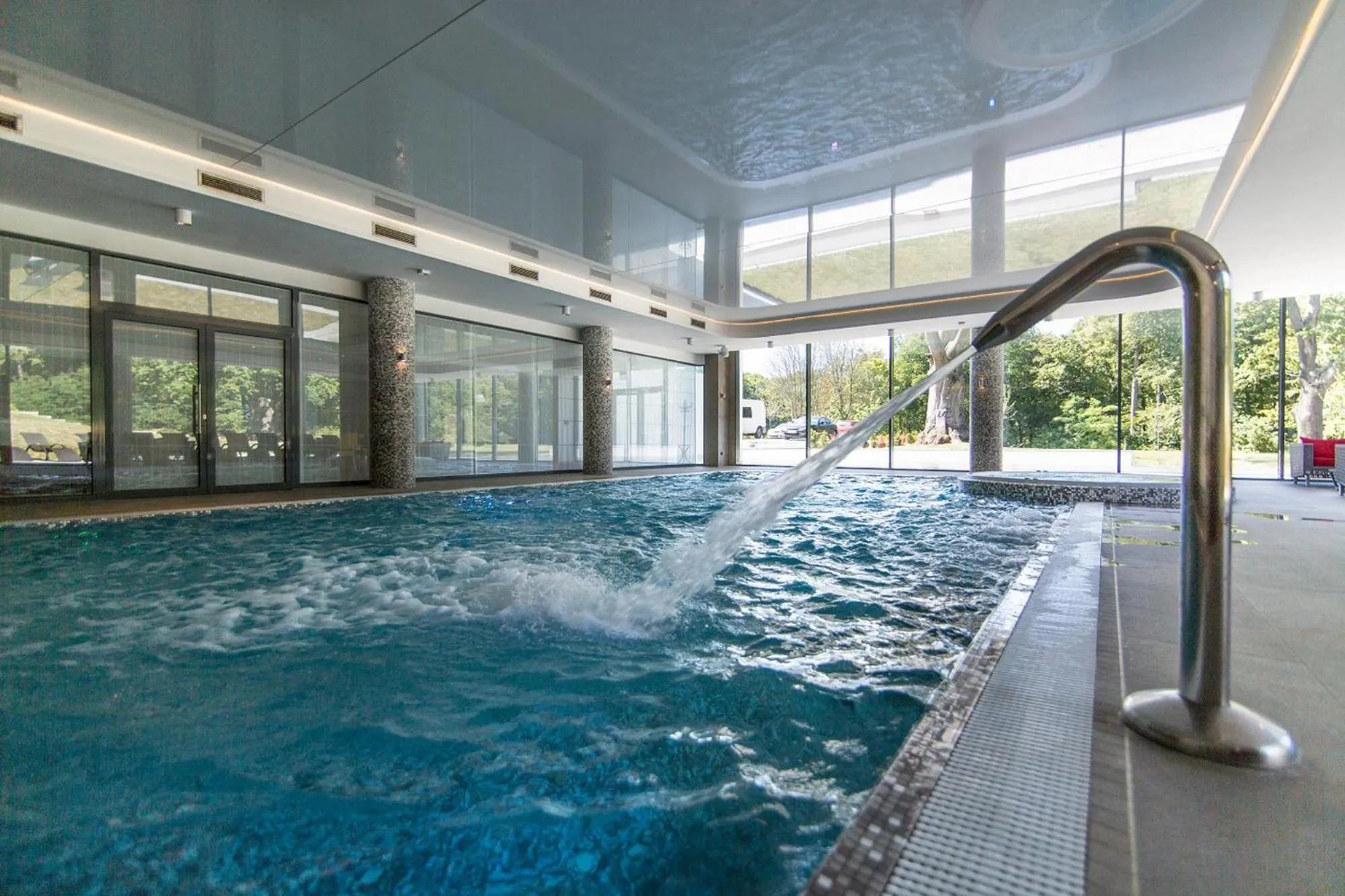Swimming pool in Hanza Pałac Wellness & SPA