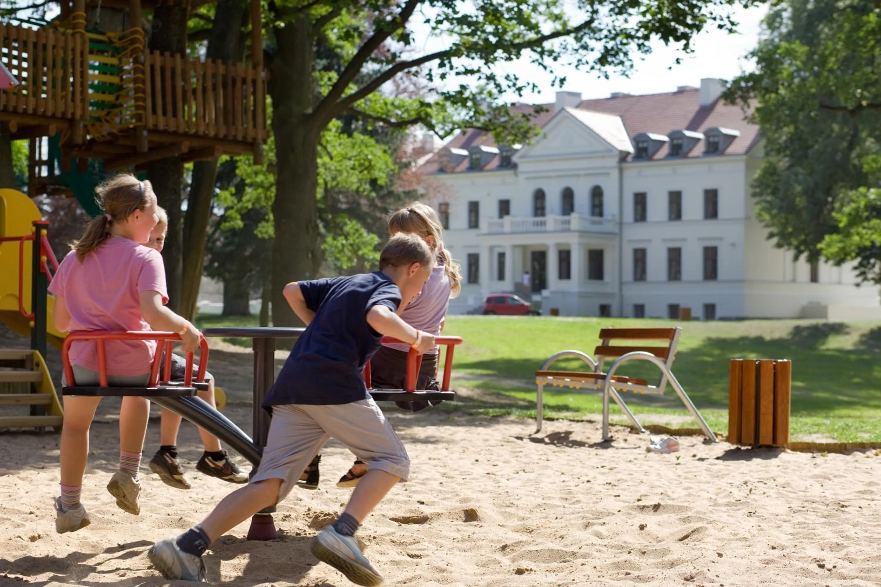 Children play ground in Hanza Pałac Wellness & SPA
