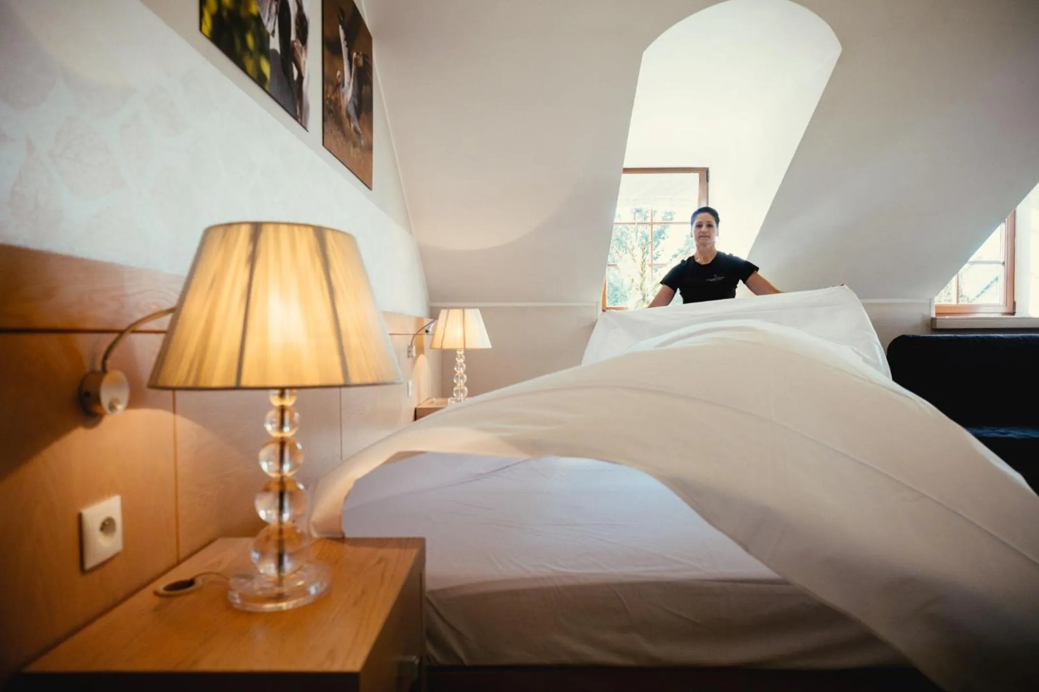 Staff, Bed in Hanza Pałac Wellness & SPA