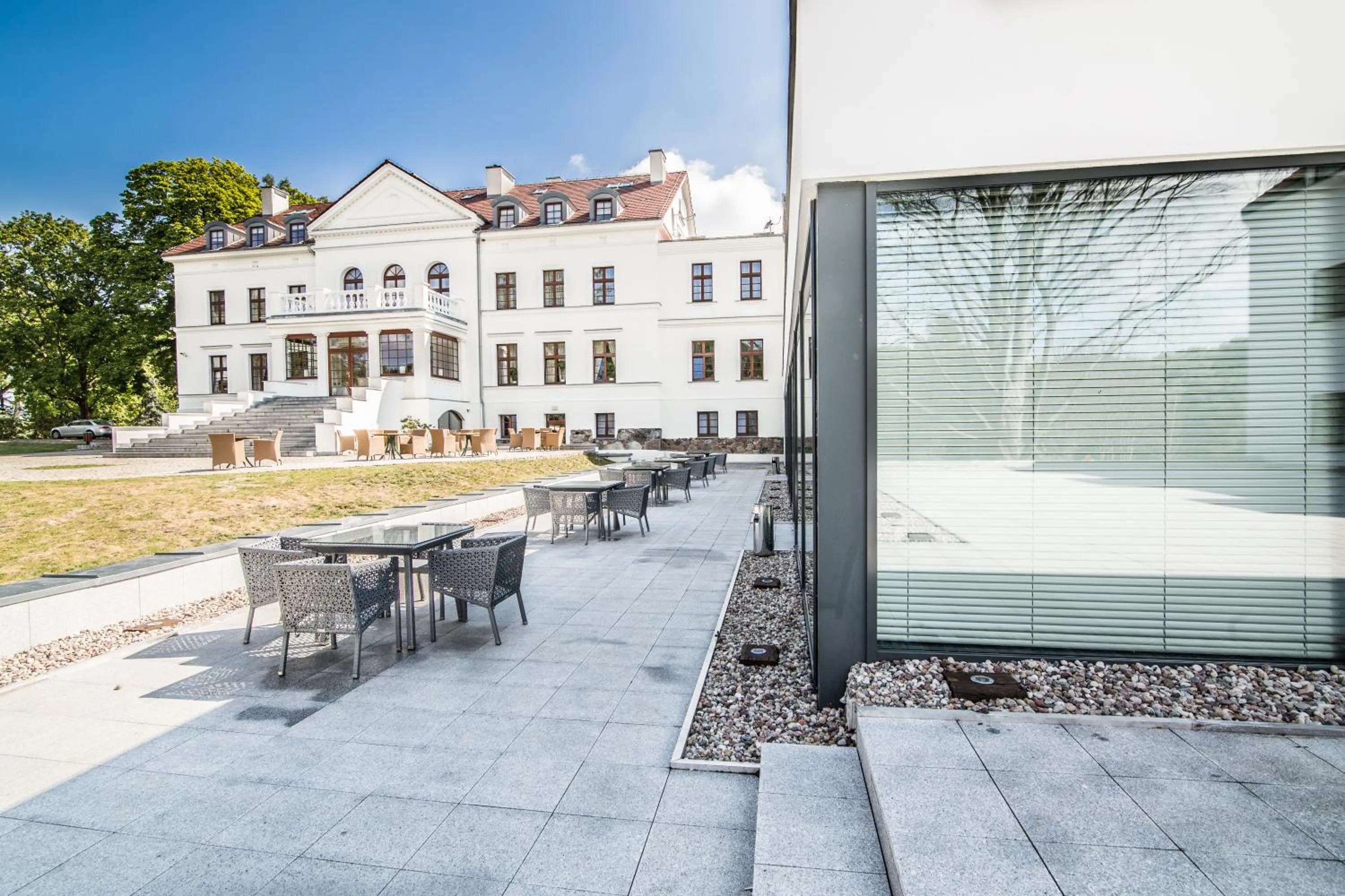 Property building in Hanza Pałac Wellness & SPA