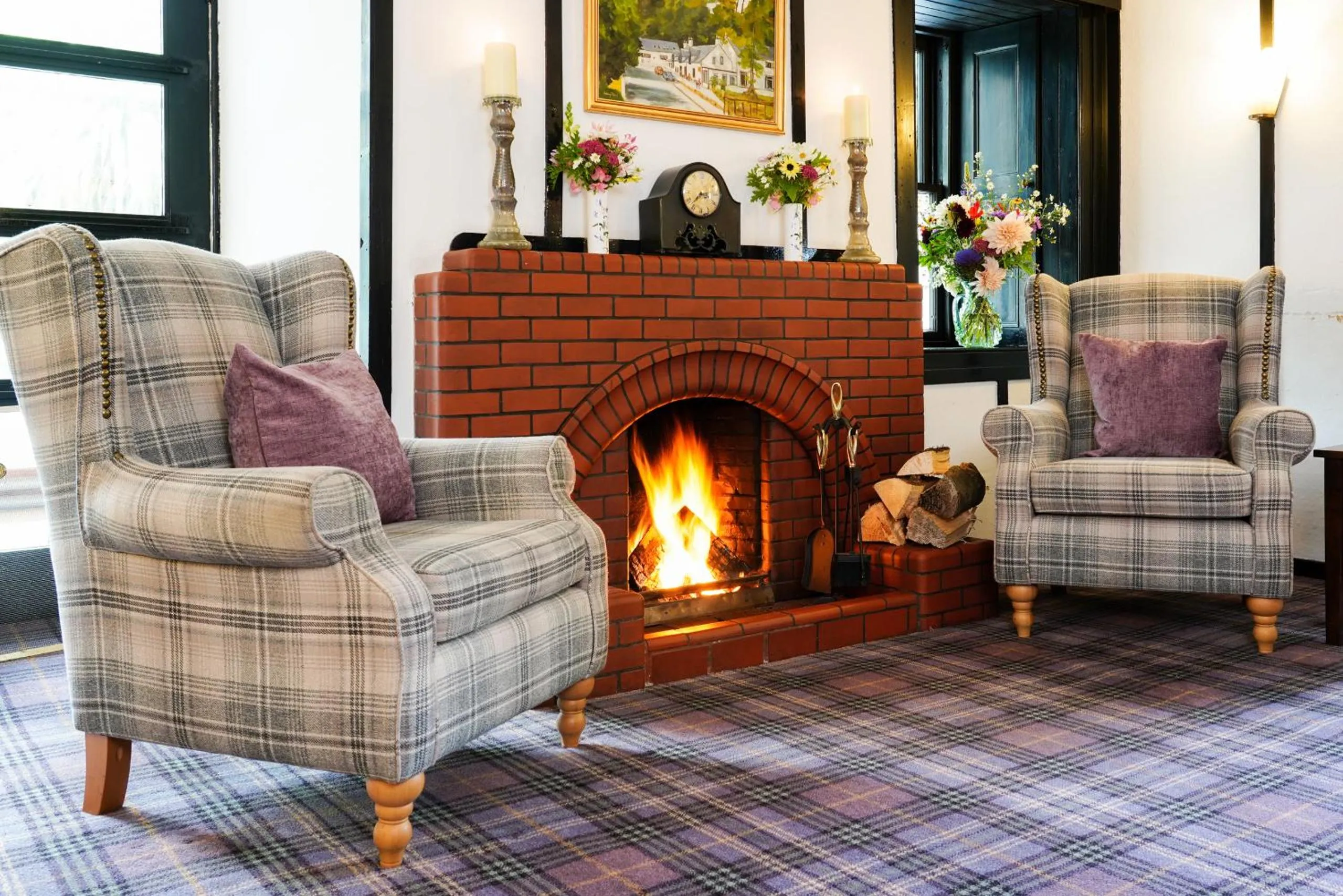 Communal lounge/ TV room in The Lagg