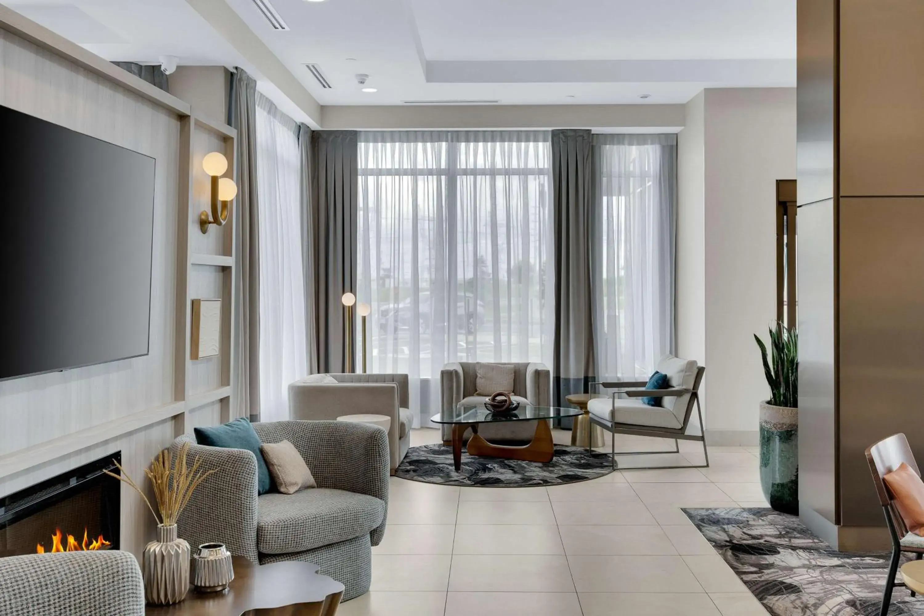 Lobby or reception in Hilton Garden Inn Toronto/Brampton Lobby or reception in Hilton Garden Inn Toronto/Brampton