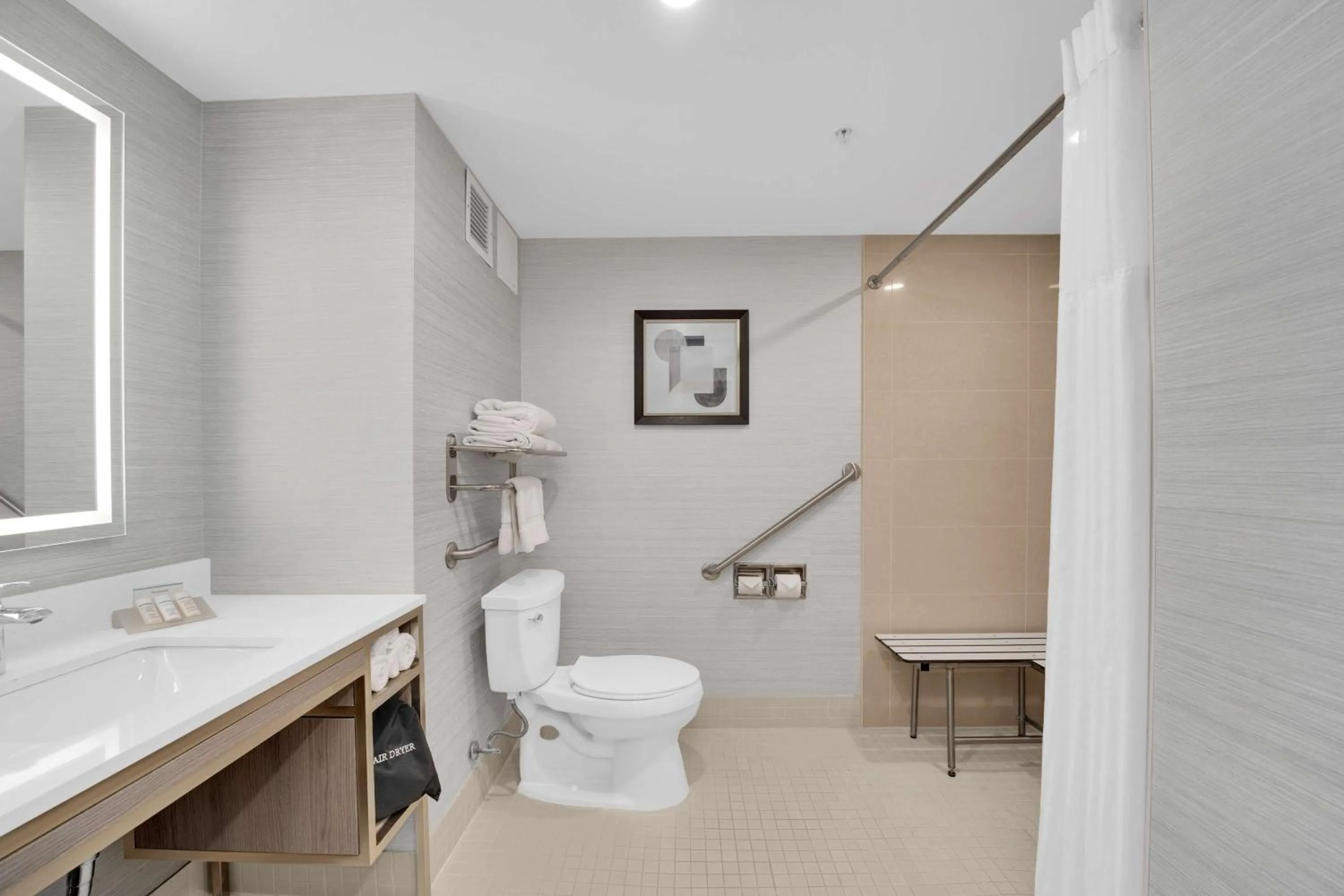 Bathroom in Hilton Garden Inn Toronto/Brampton