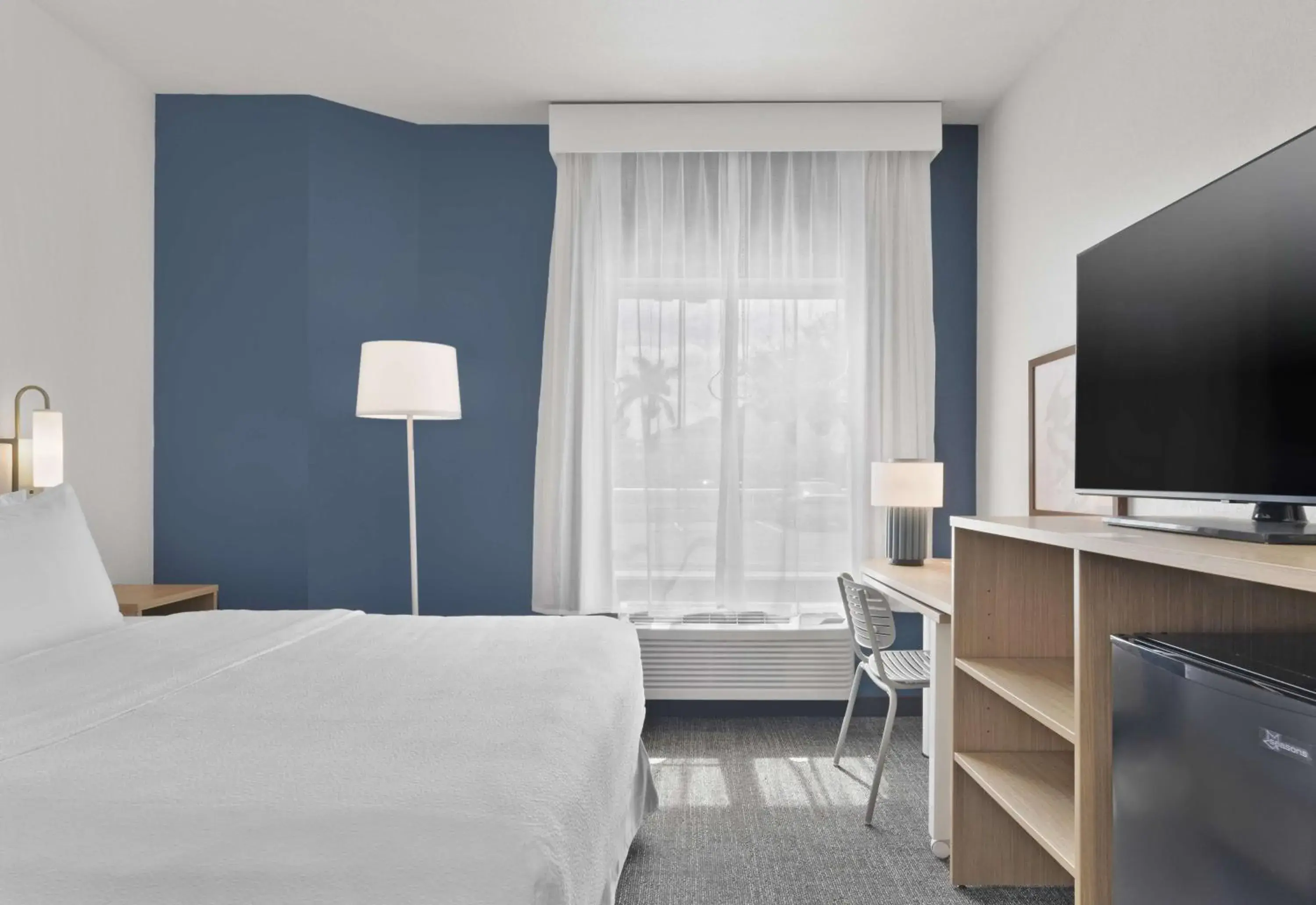 Bed in Spark by Hilton Orlando near SeaWorld Bed in Spark by Hilton Orlando near SeaWorld