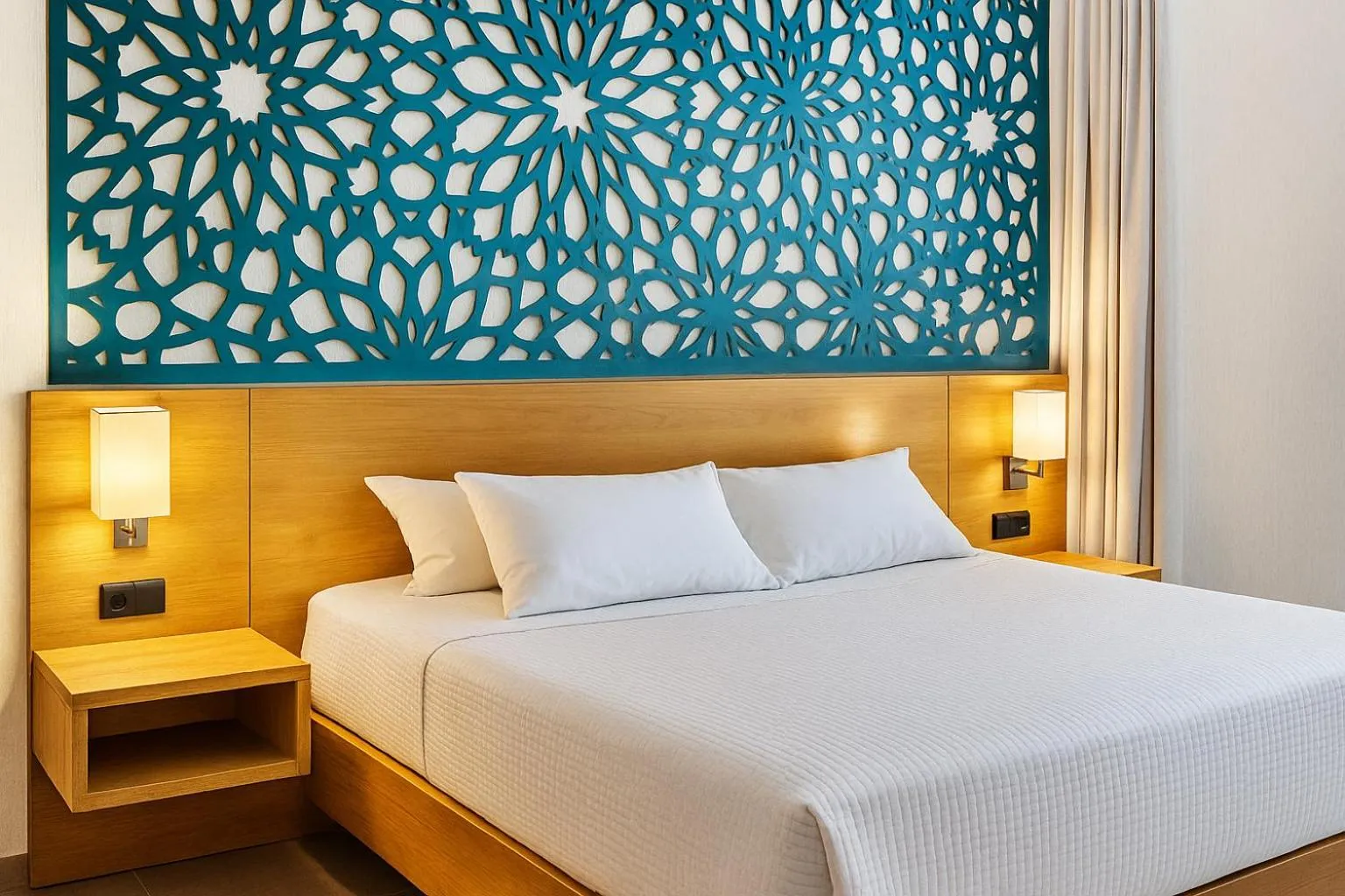 Bed in Rincon of the Seas Grand Caribbean Hotel