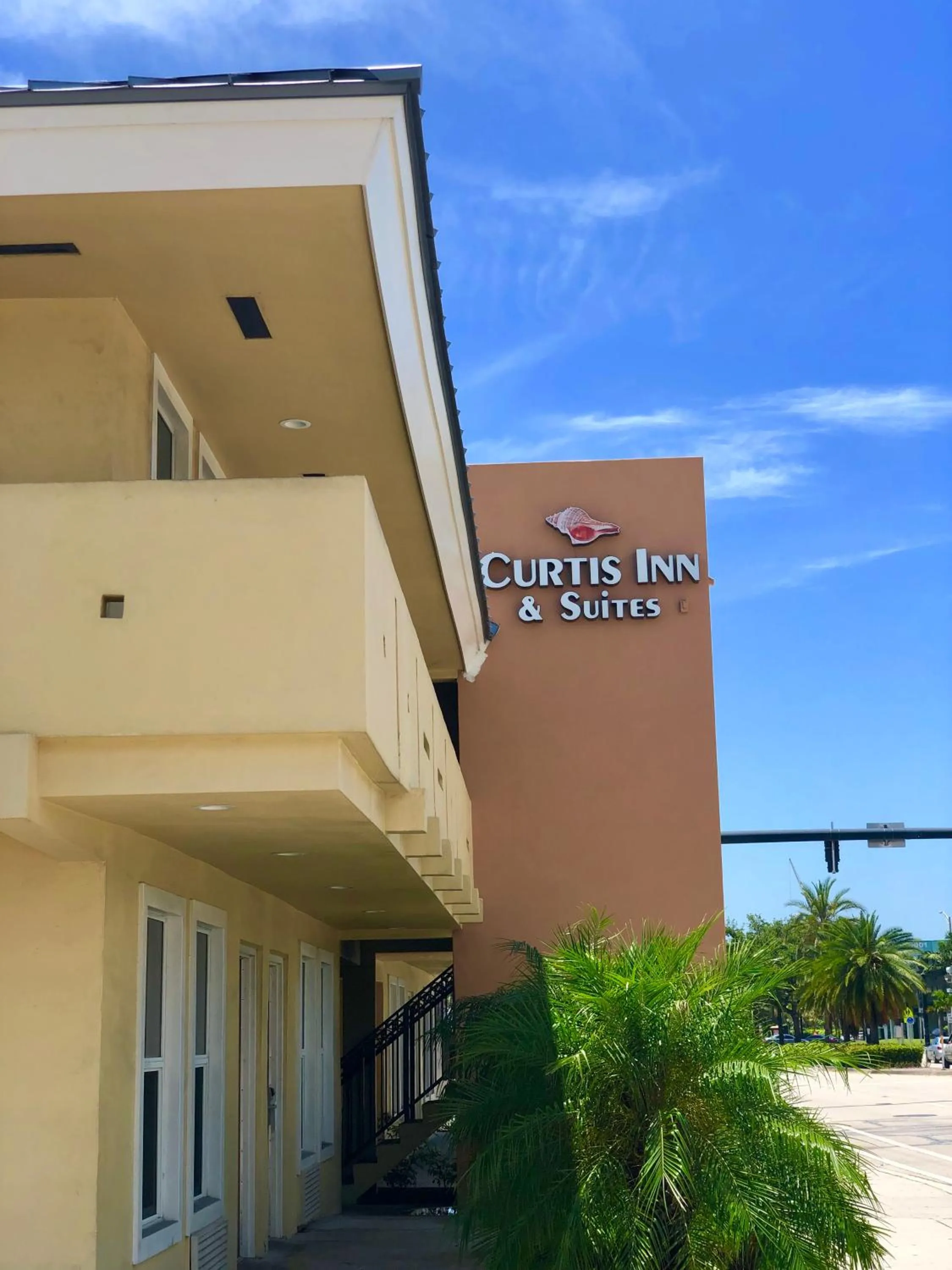 Property building in Curtis Inn & Suites