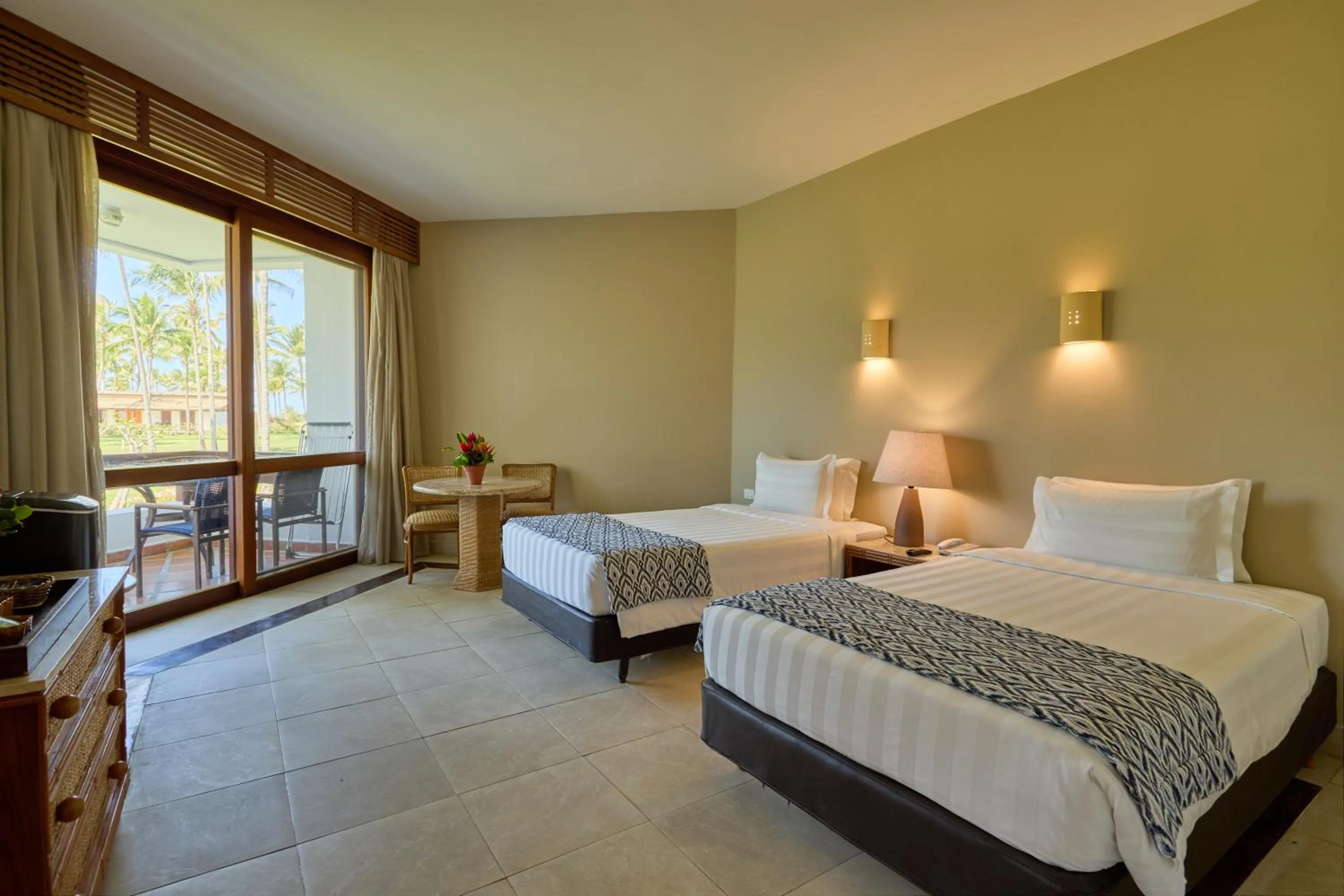 View (from property/room), Bed in Transamerica Comandatuba - All Inclusive Resort