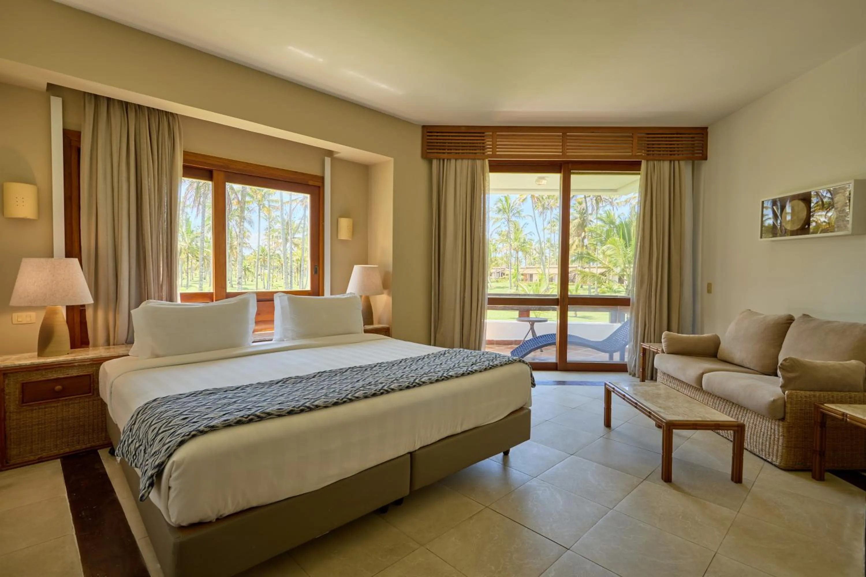 View (from property/room), Bed in Transamerica Comandatuba - All Inclusive Resort