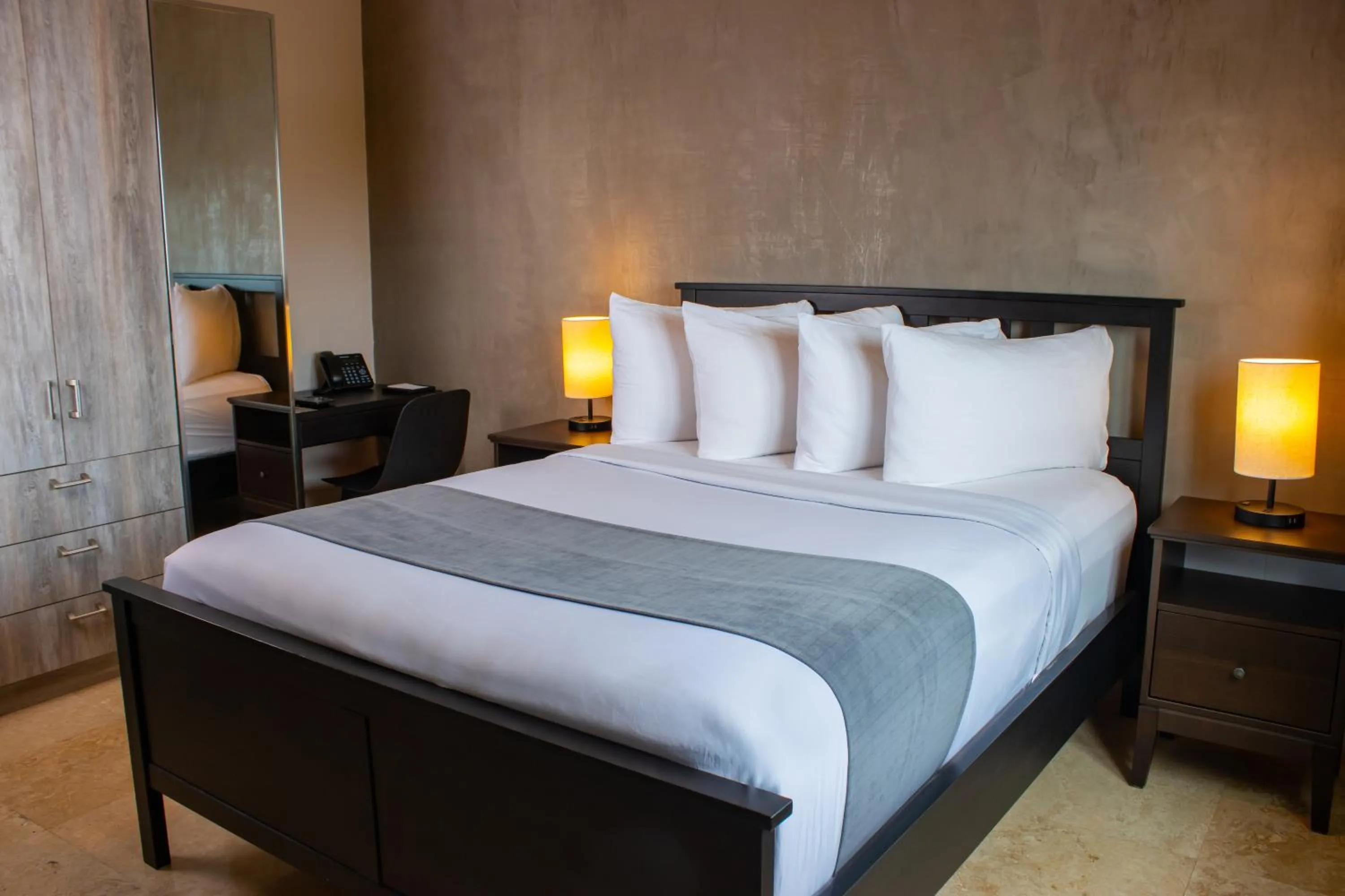 Bed in Ciqala Suites Hotel - San Juan