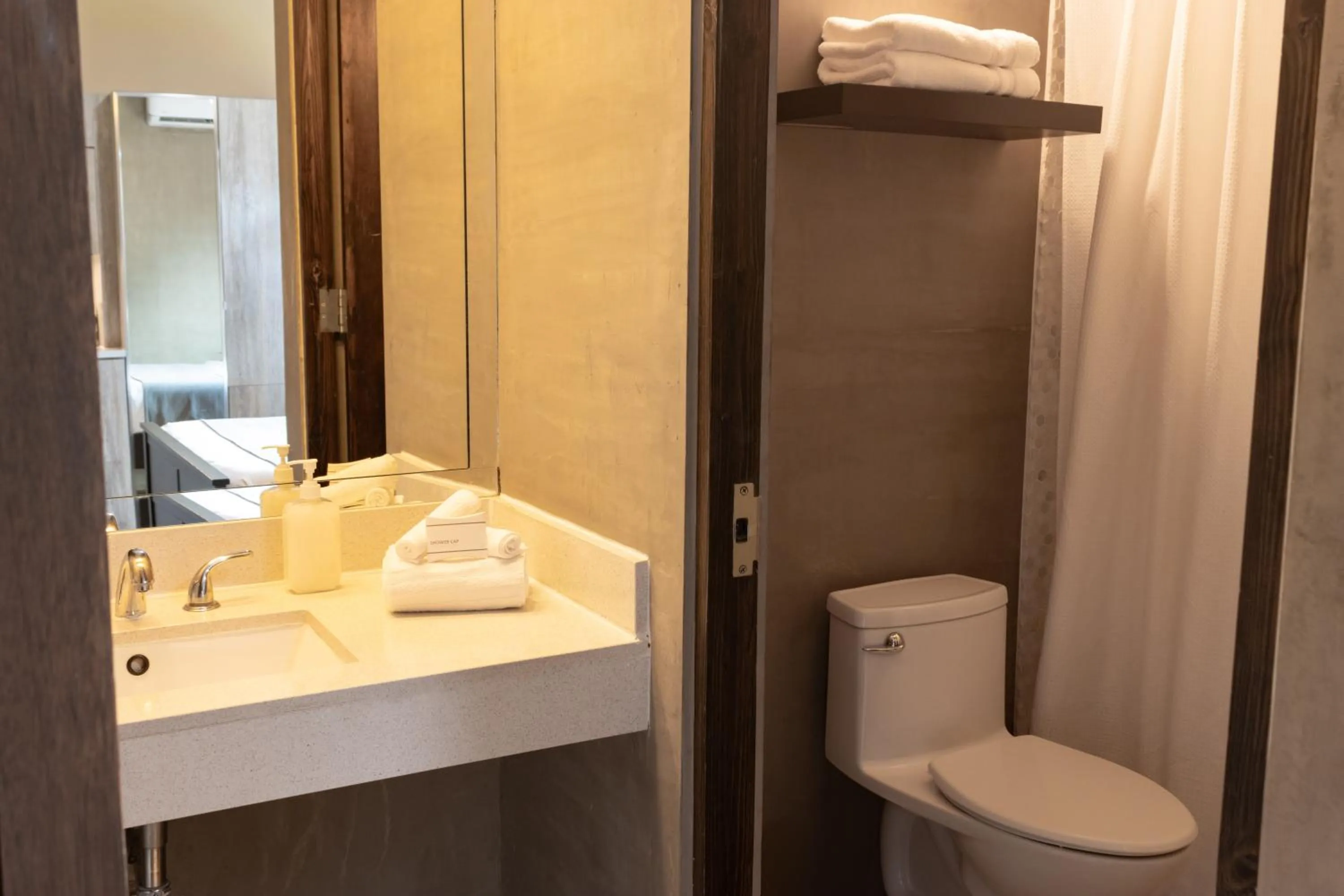 Toilet in Ciqala Suites Hotel - San Juan