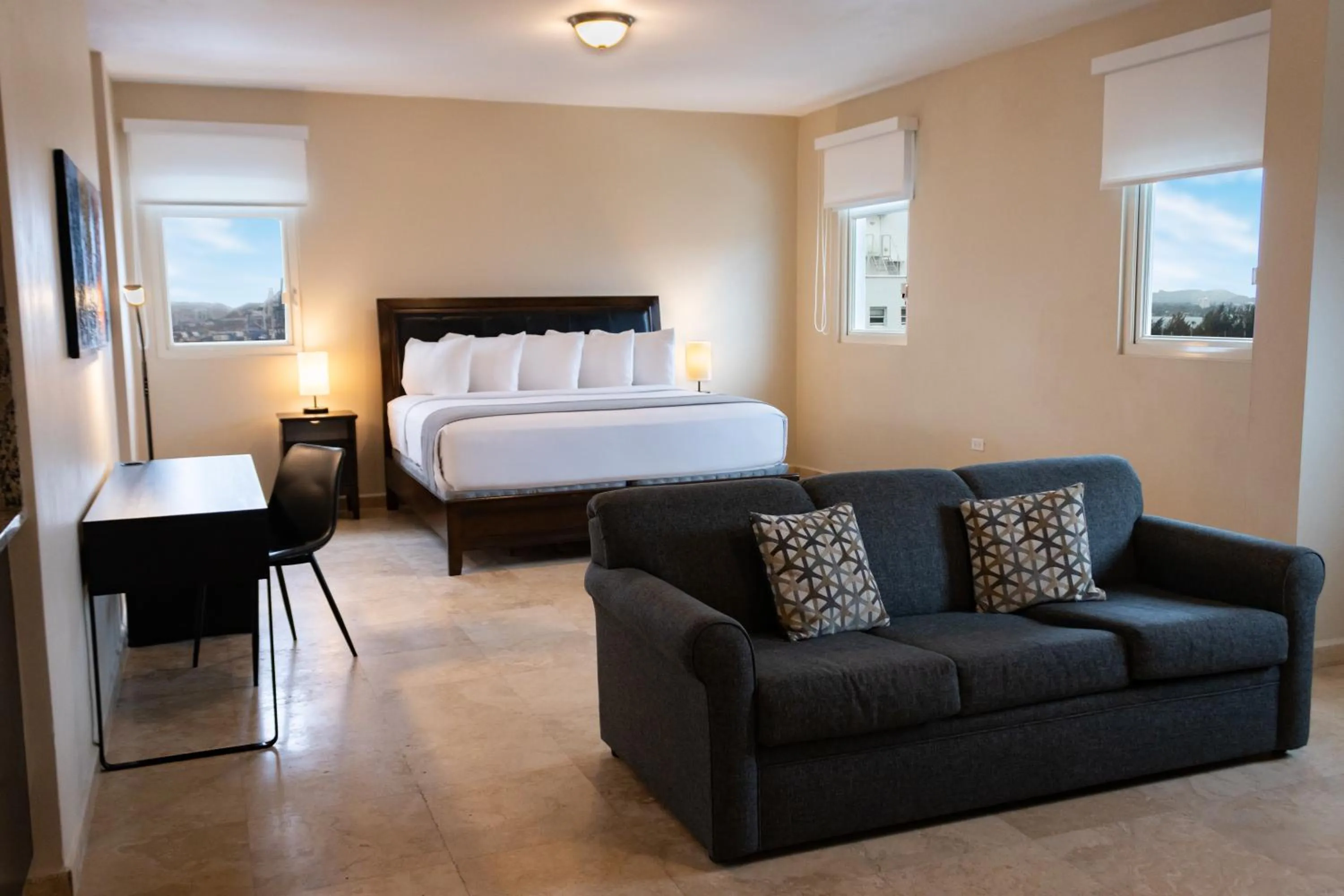 Bed in Ciqala Suites Hotel - San Juan