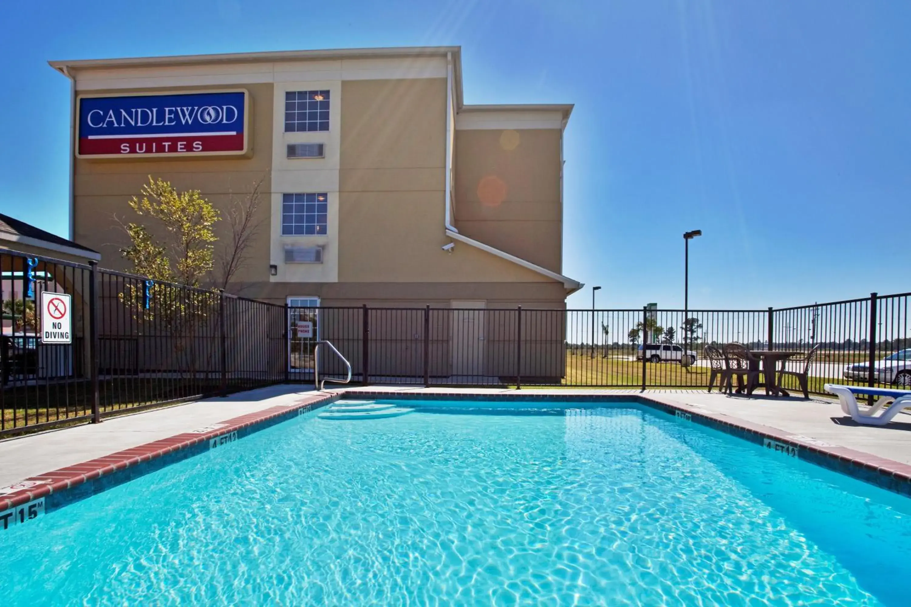 Swimming pool in Candlewood Suites Lake Charles-Sulphur by IHG Swimming pool in Candlewood Suites Lake Charles-Sulphur by IHG