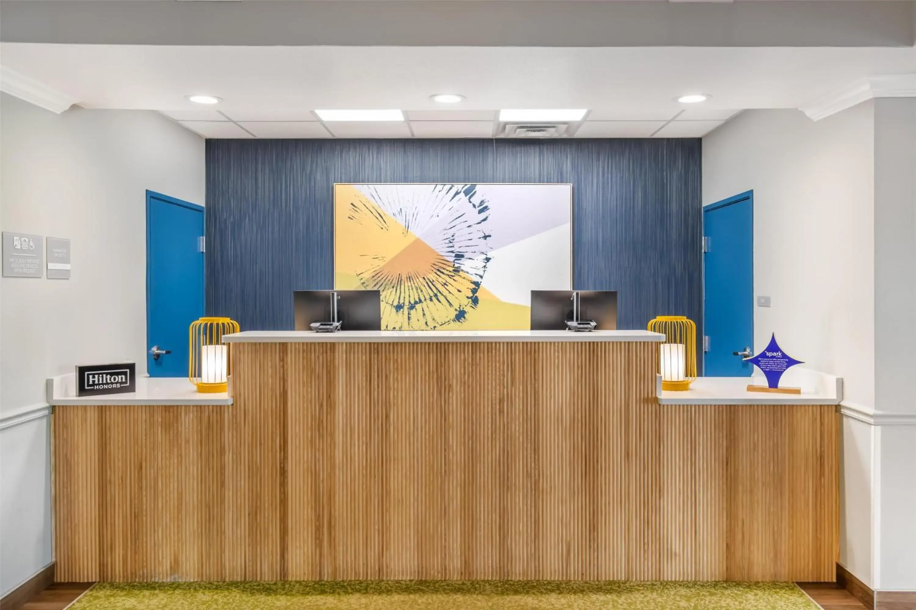 Lobby or reception in Spark by Hilton Shepherdsville Louisville South Lobby or reception in Spark by Hilton Shepherdsville Louisville South