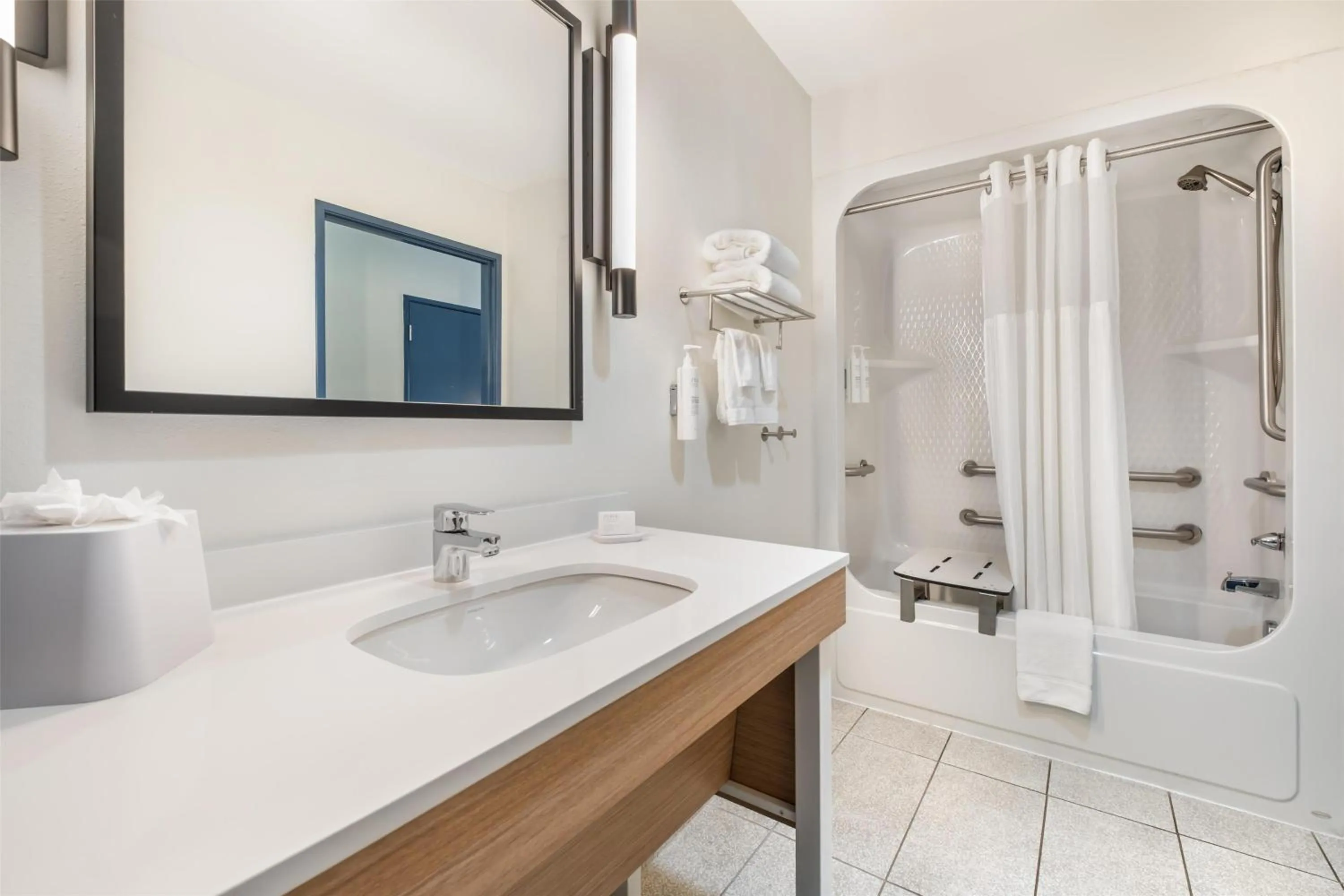 Bathroom in Spark by Hilton Shepherdsville Louisville South