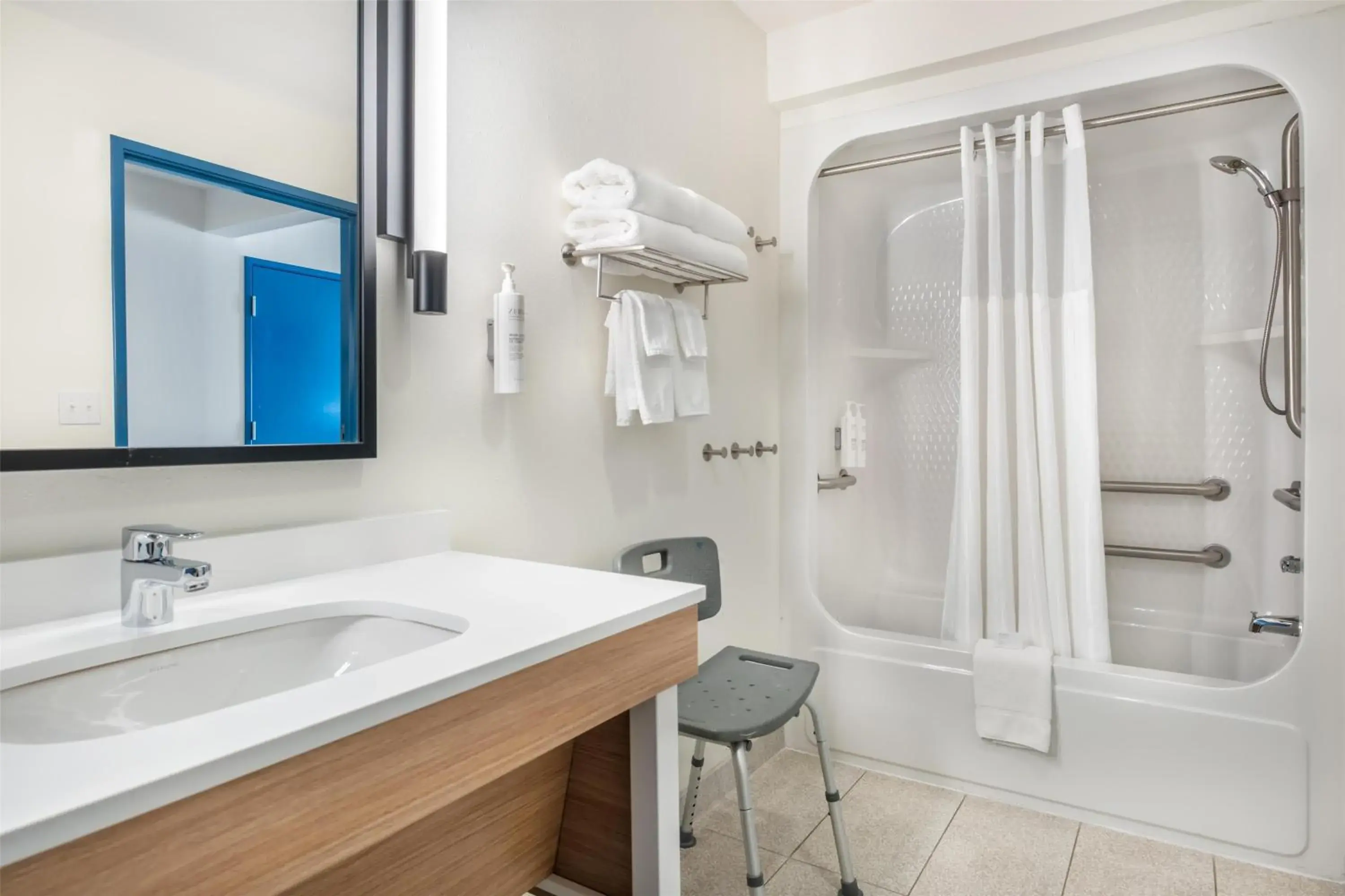 Bathroom in Spark by Hilton Shepherdsville Louisville South Bathroom in Spark by Hilton Shepherdsville Louisville South