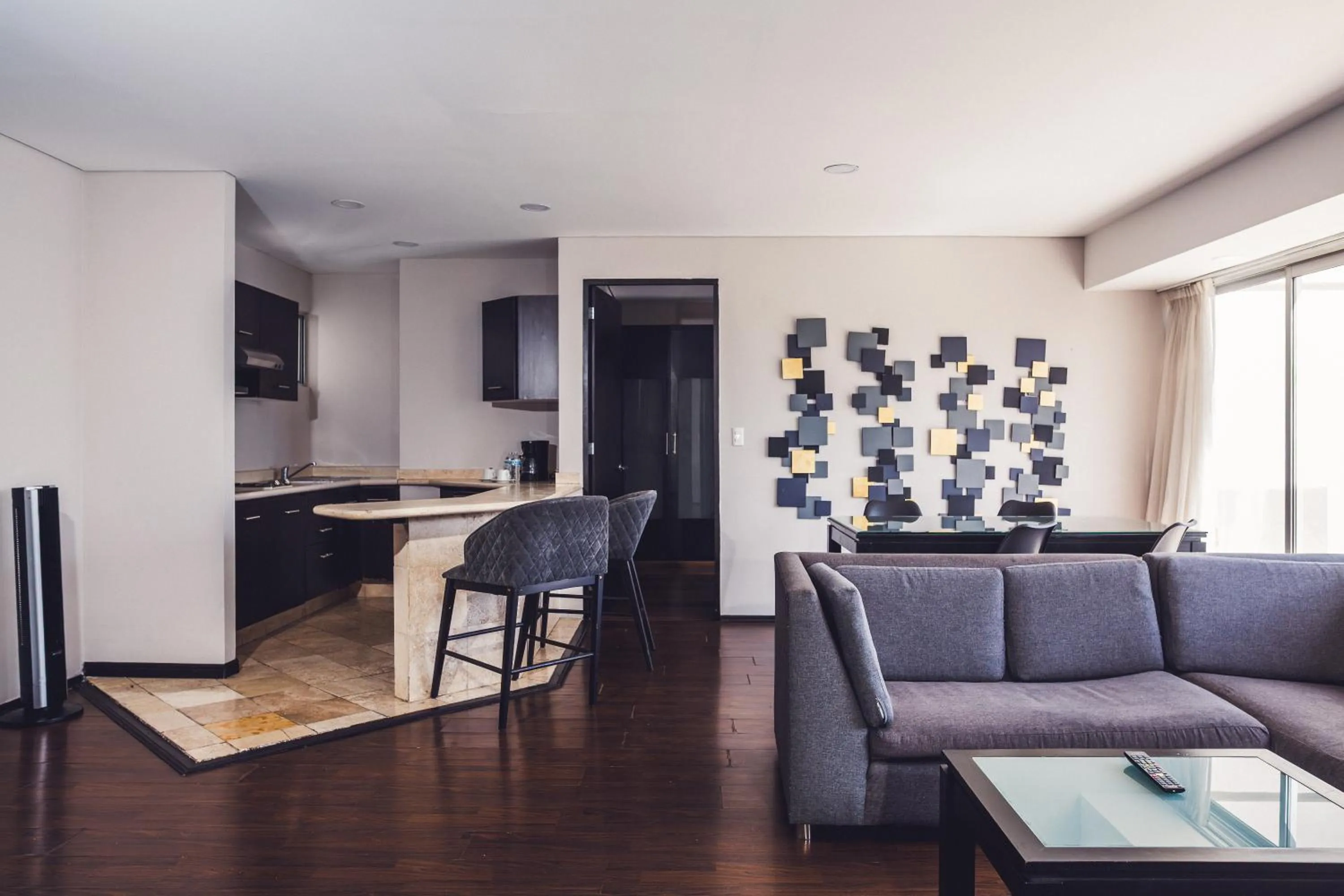 Living room in Suites Parioli