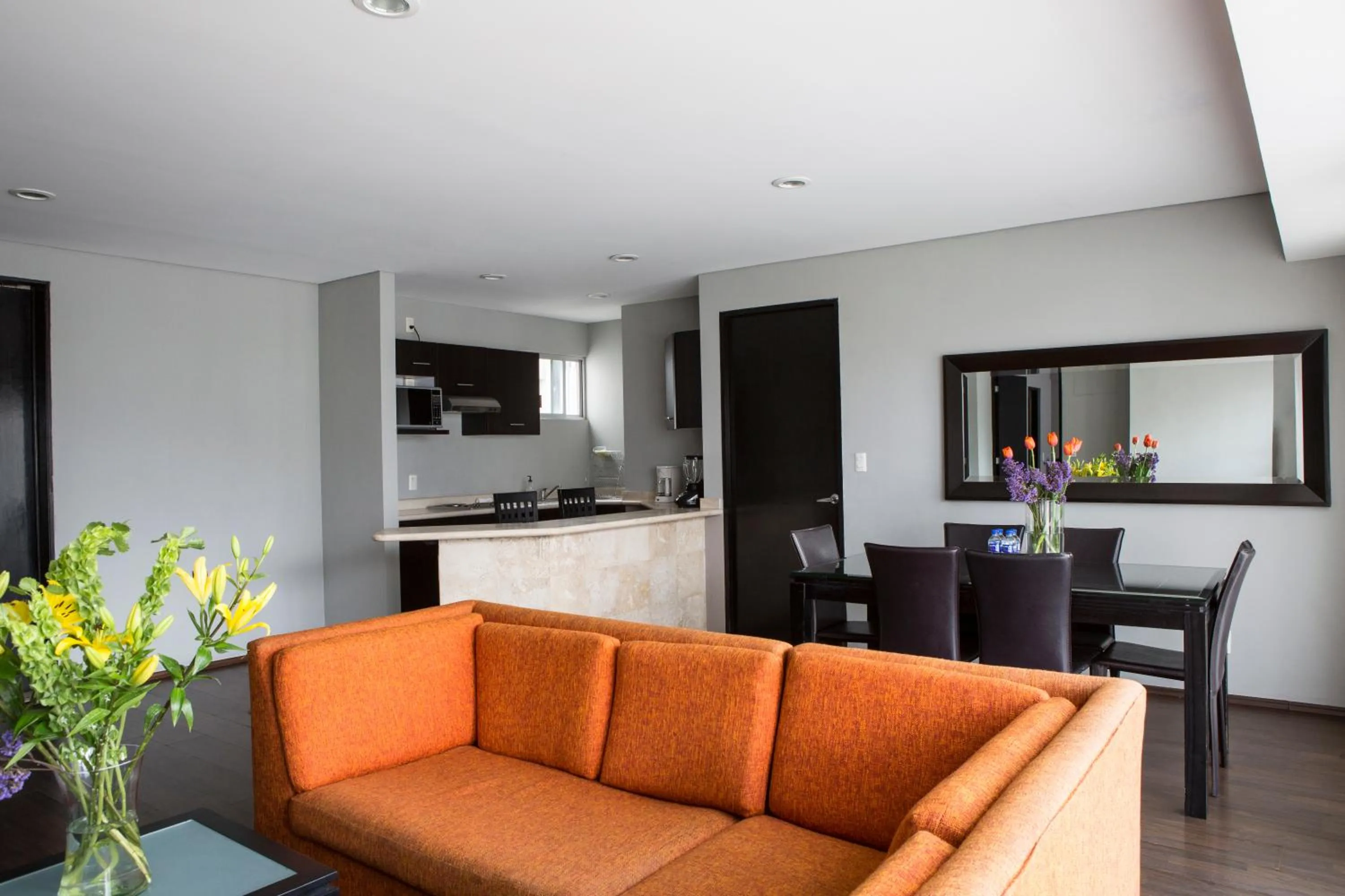 Living room in Suites Parioli