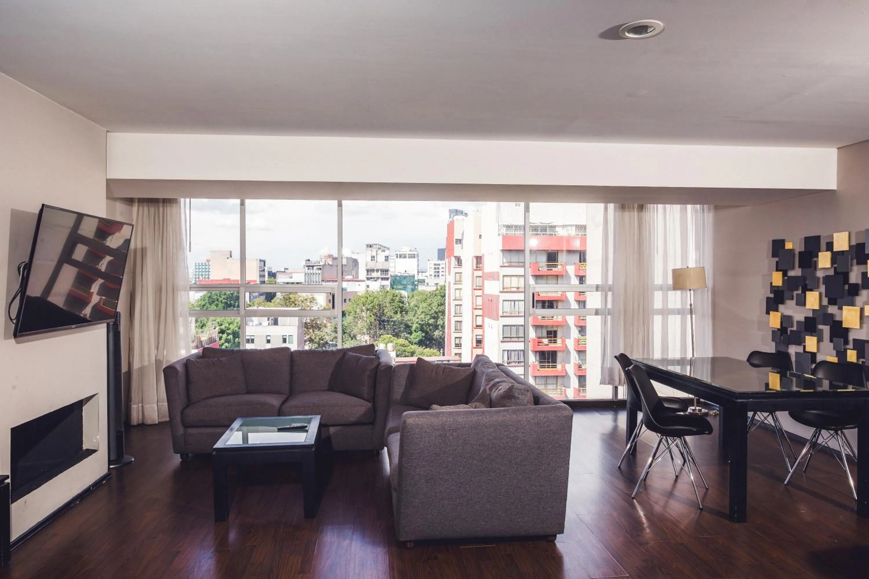 Living room in Suites Parioli