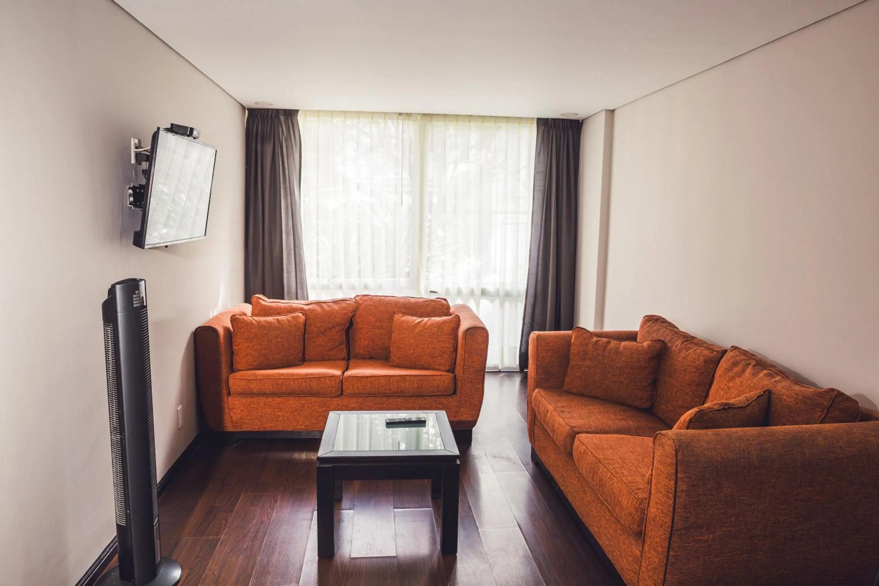 Living room in Suites Parioli