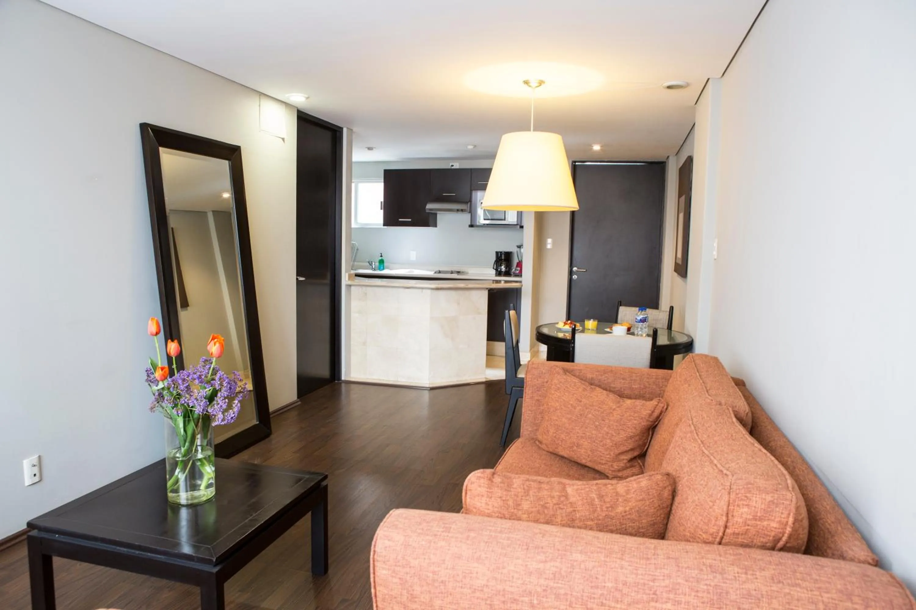 Living room in Suites Parioli