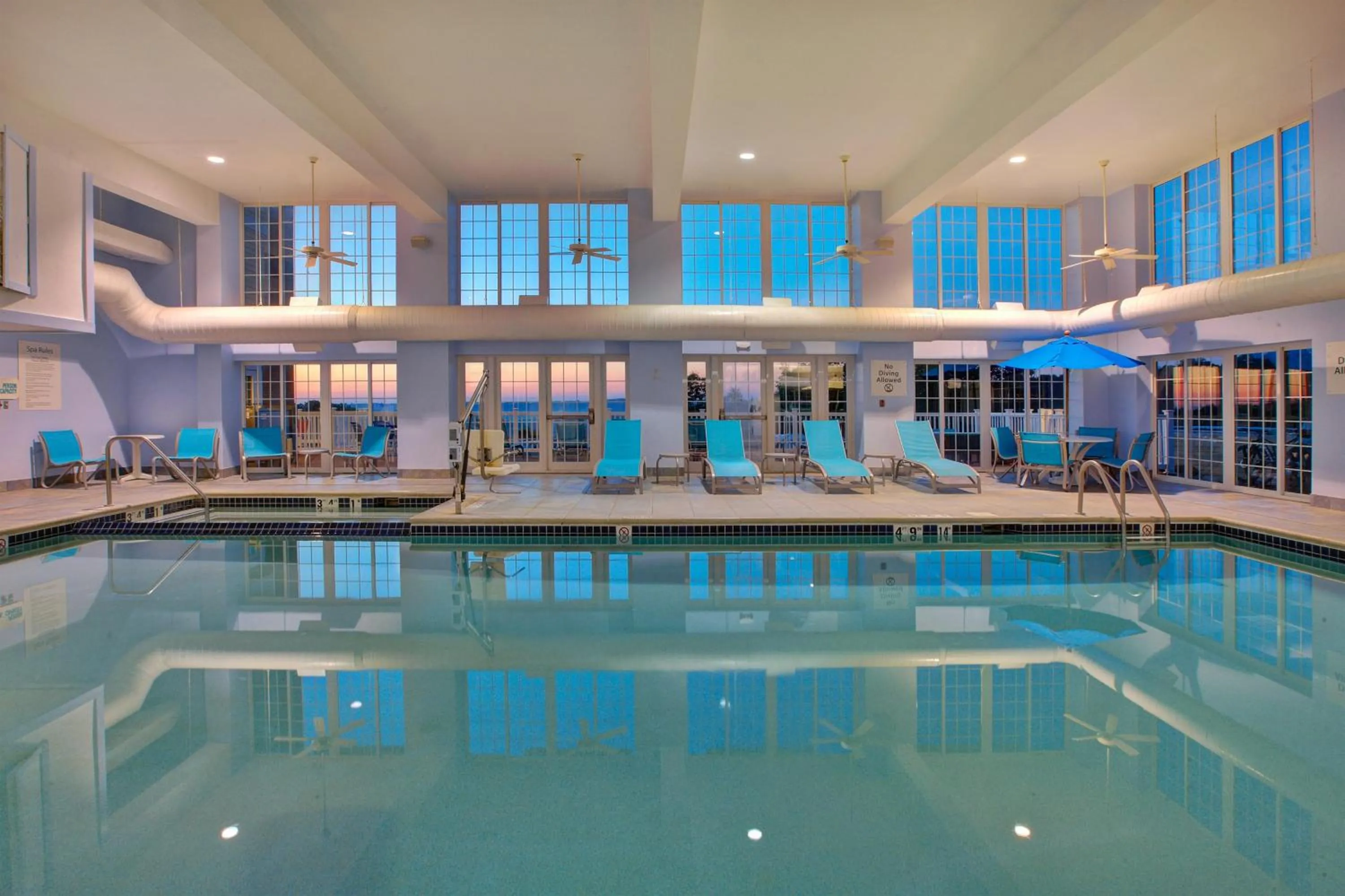 Swimming pool in Holiday Inn Express Hotel & Suites Petoskey by IHG