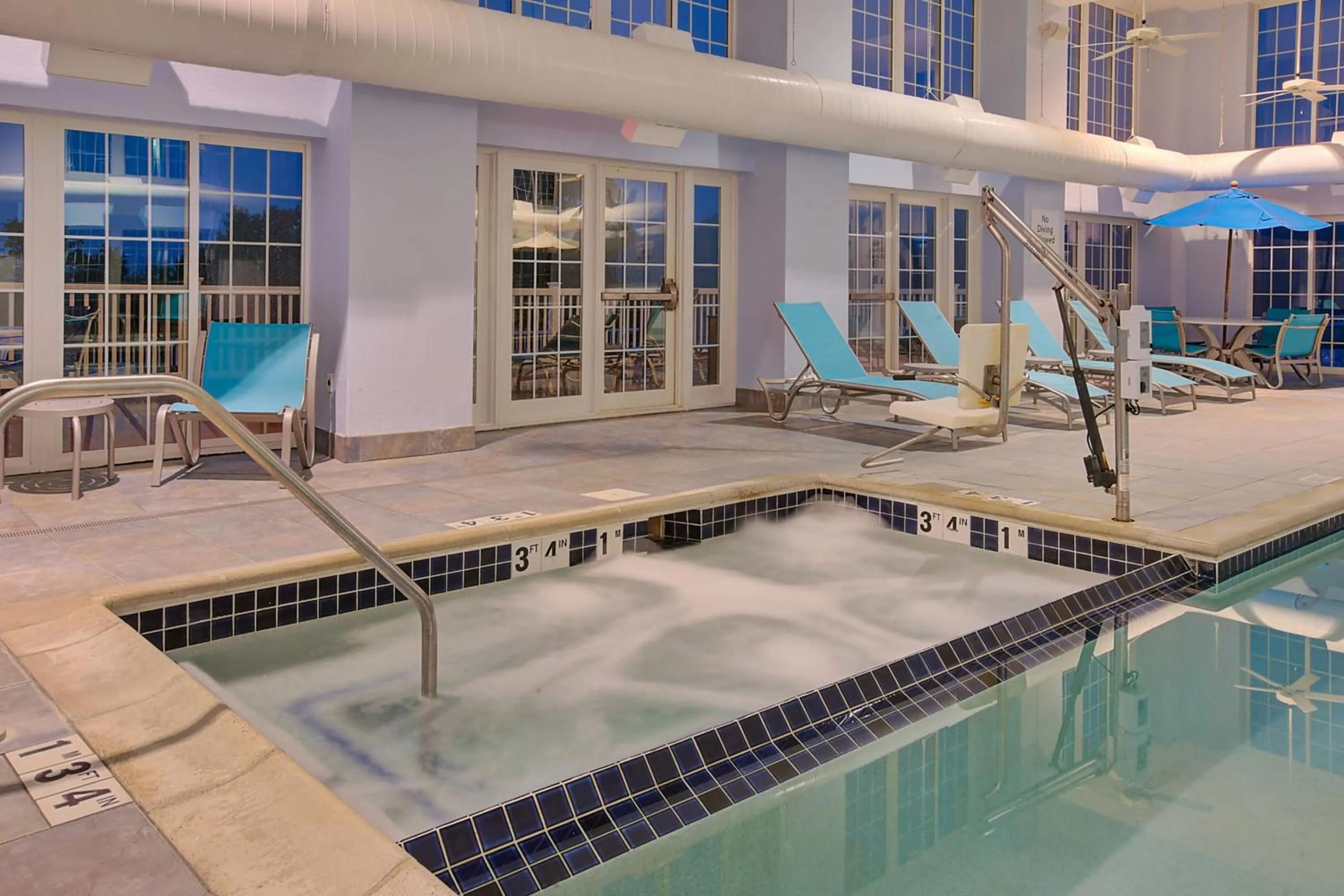 Swimming pool in Holiday Inn Express Hotel & Suites Petoskey by IHG