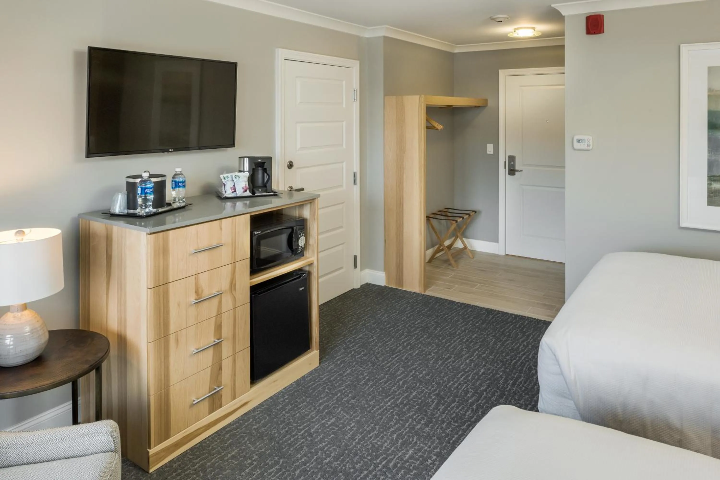 Bed in Center Harbor Inn