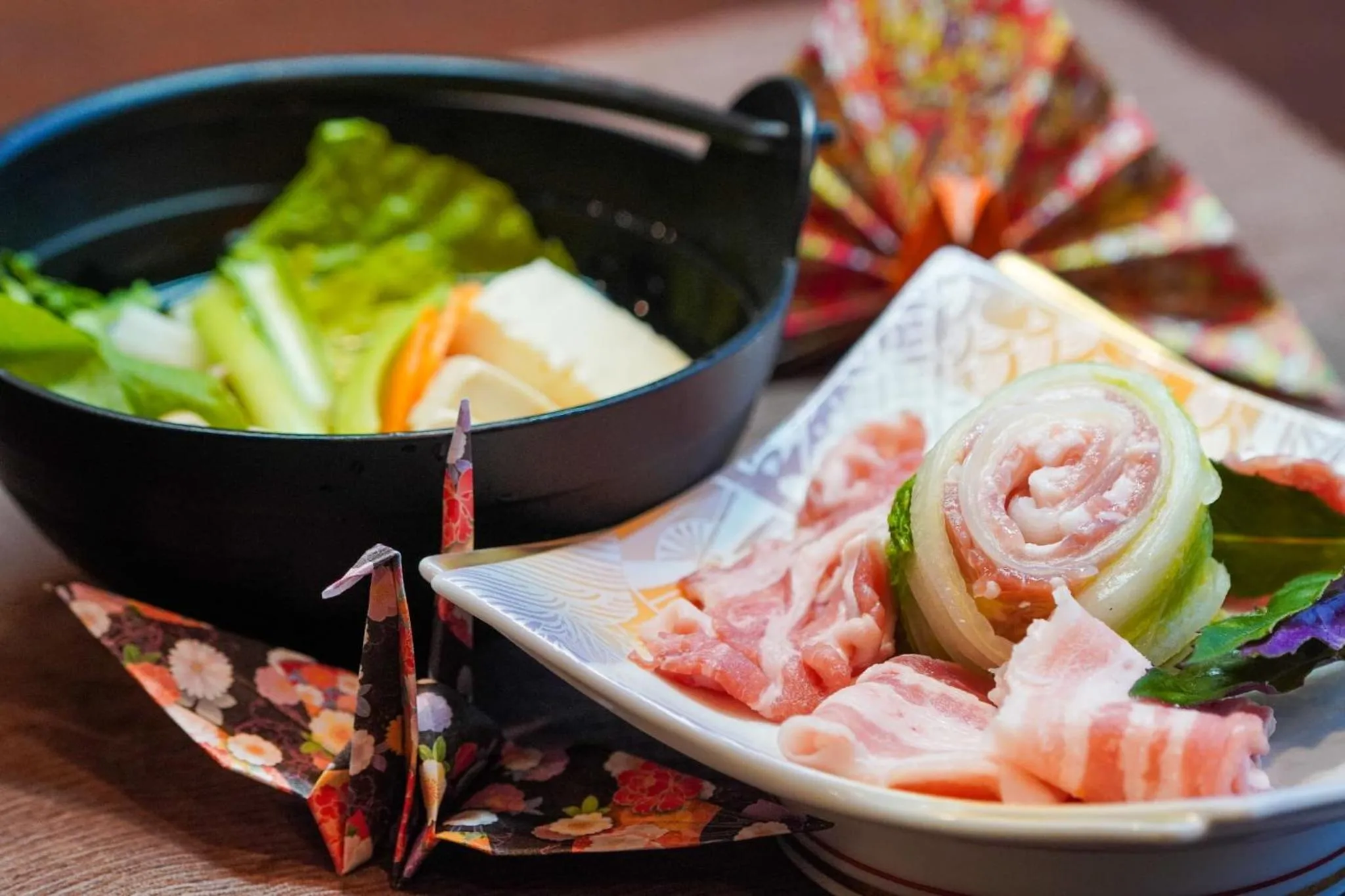 Dinner in Marine Blue Yakushima