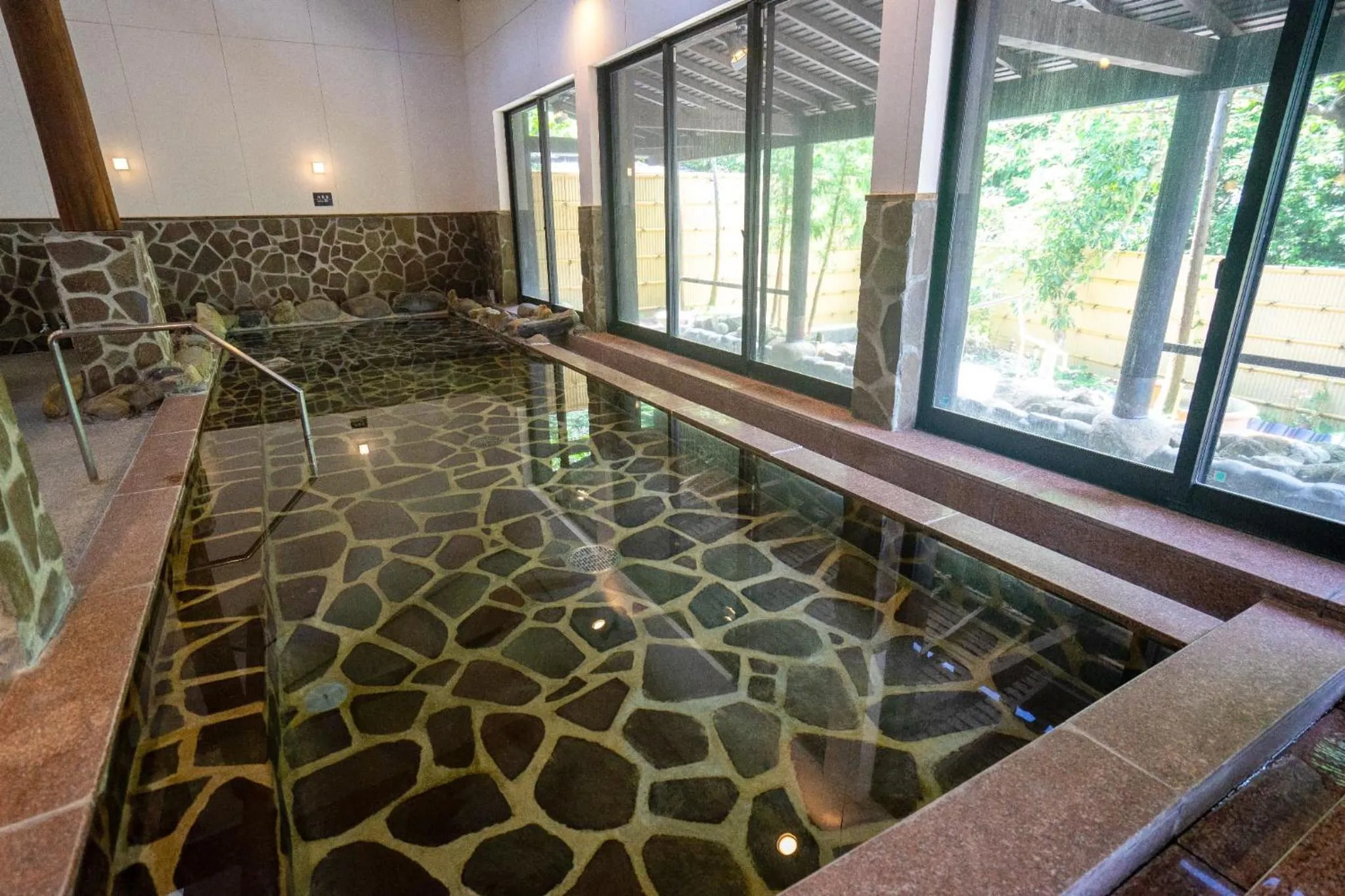 Hot Spring Bath in Jomon no Yado Manten