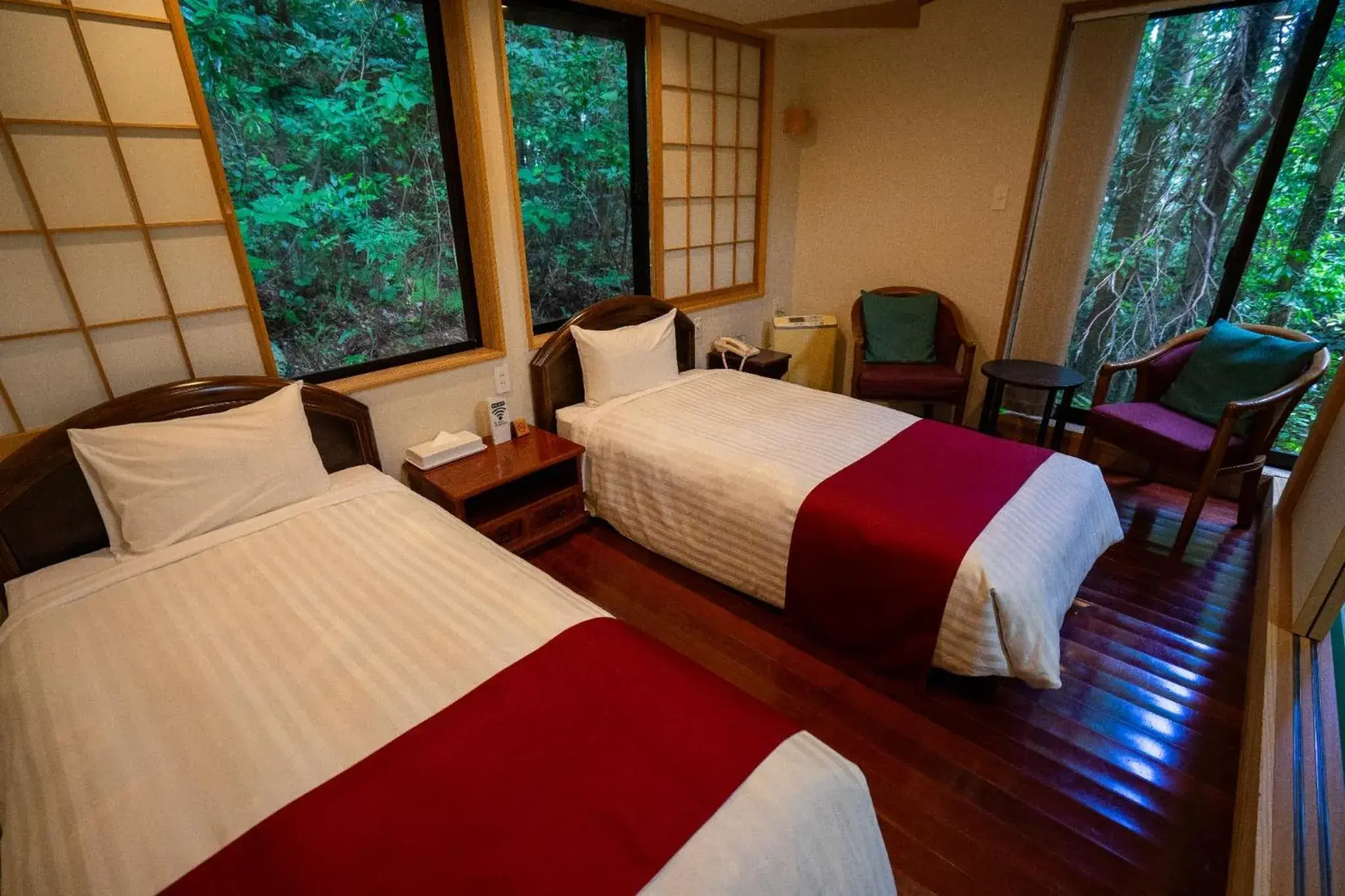Photo of the whole room, Bed in Jomon no Yado Manten Photo of the whole room, Bed in Jomon no Yado Manten