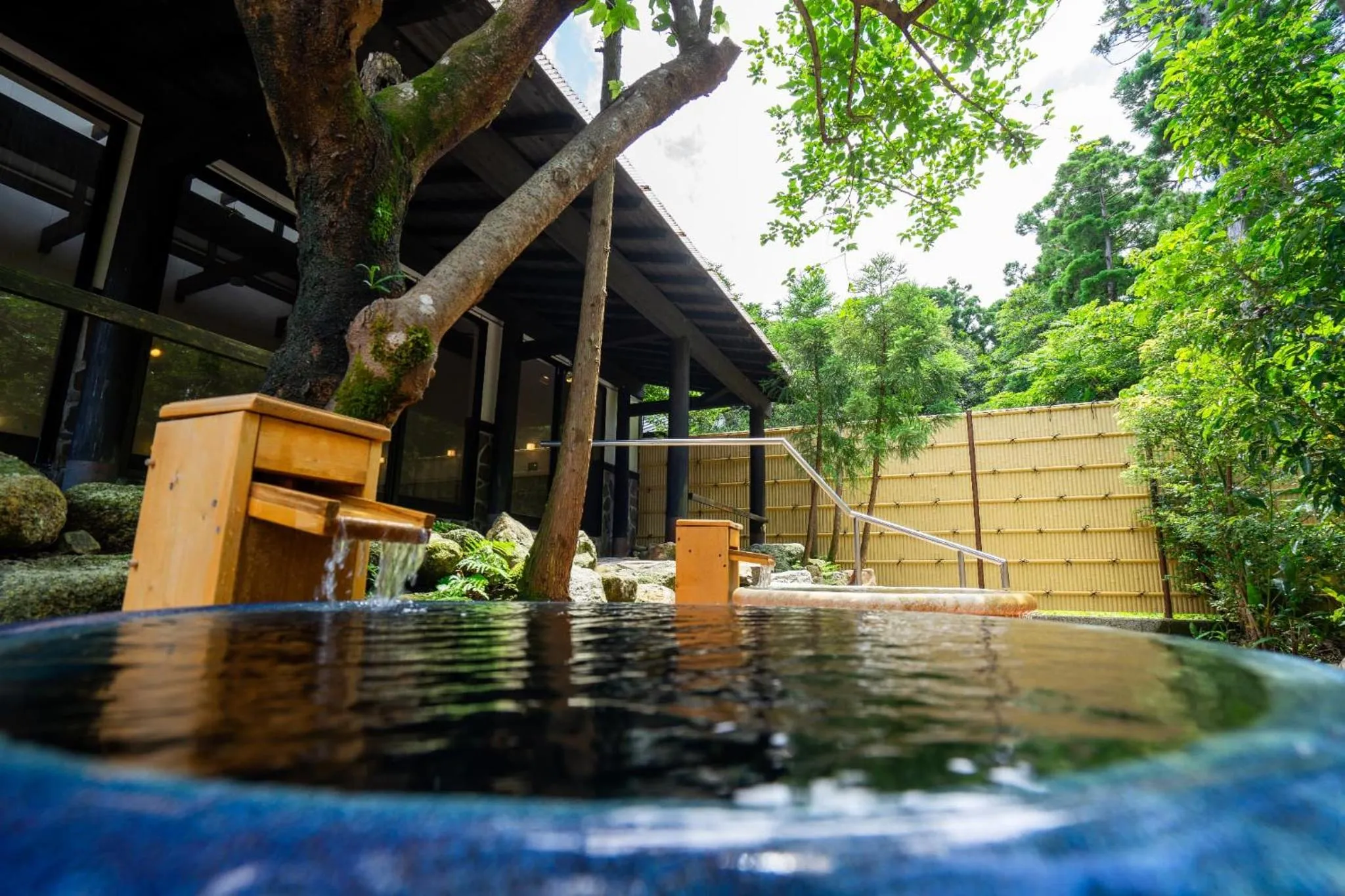 Hot Spring Bath in Jomon no Yado Manten
