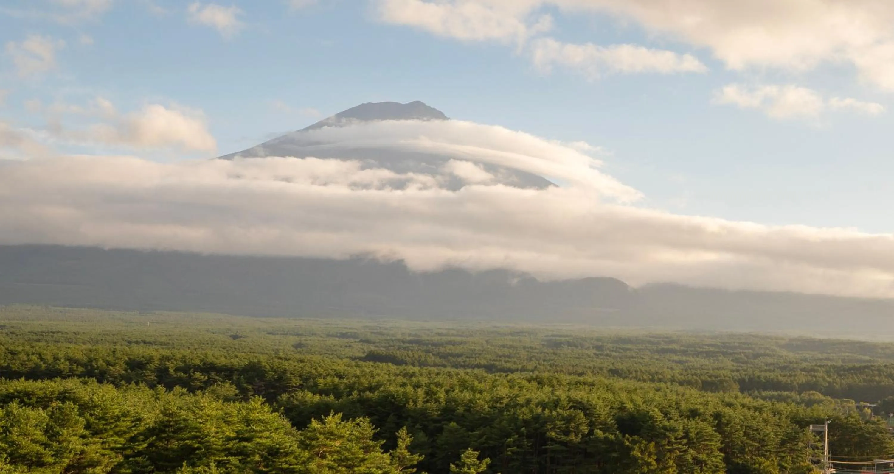 Mountain view in Hotel Regina Kawaguchiko