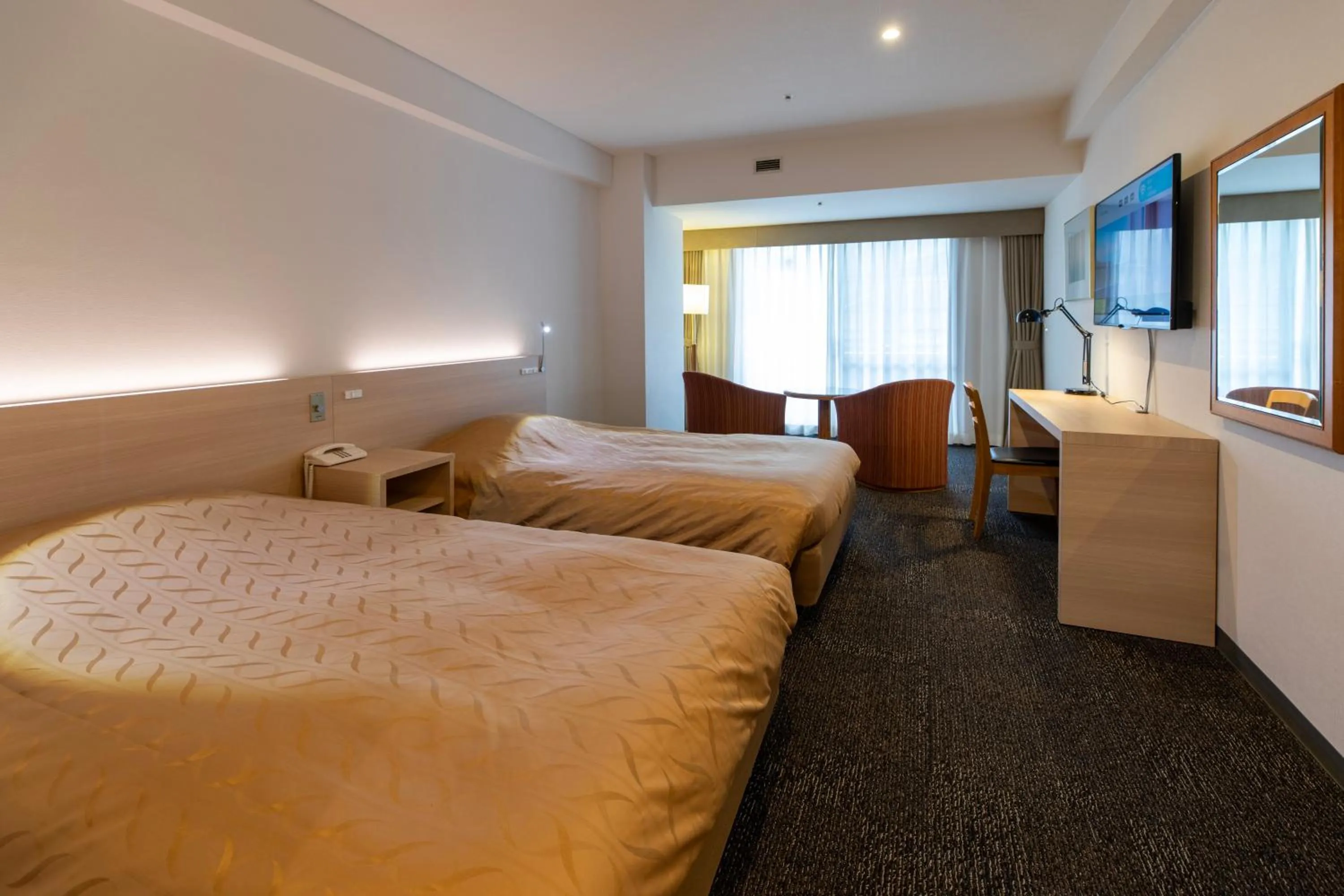 Bed in Hotel Regina Kawaguchiko