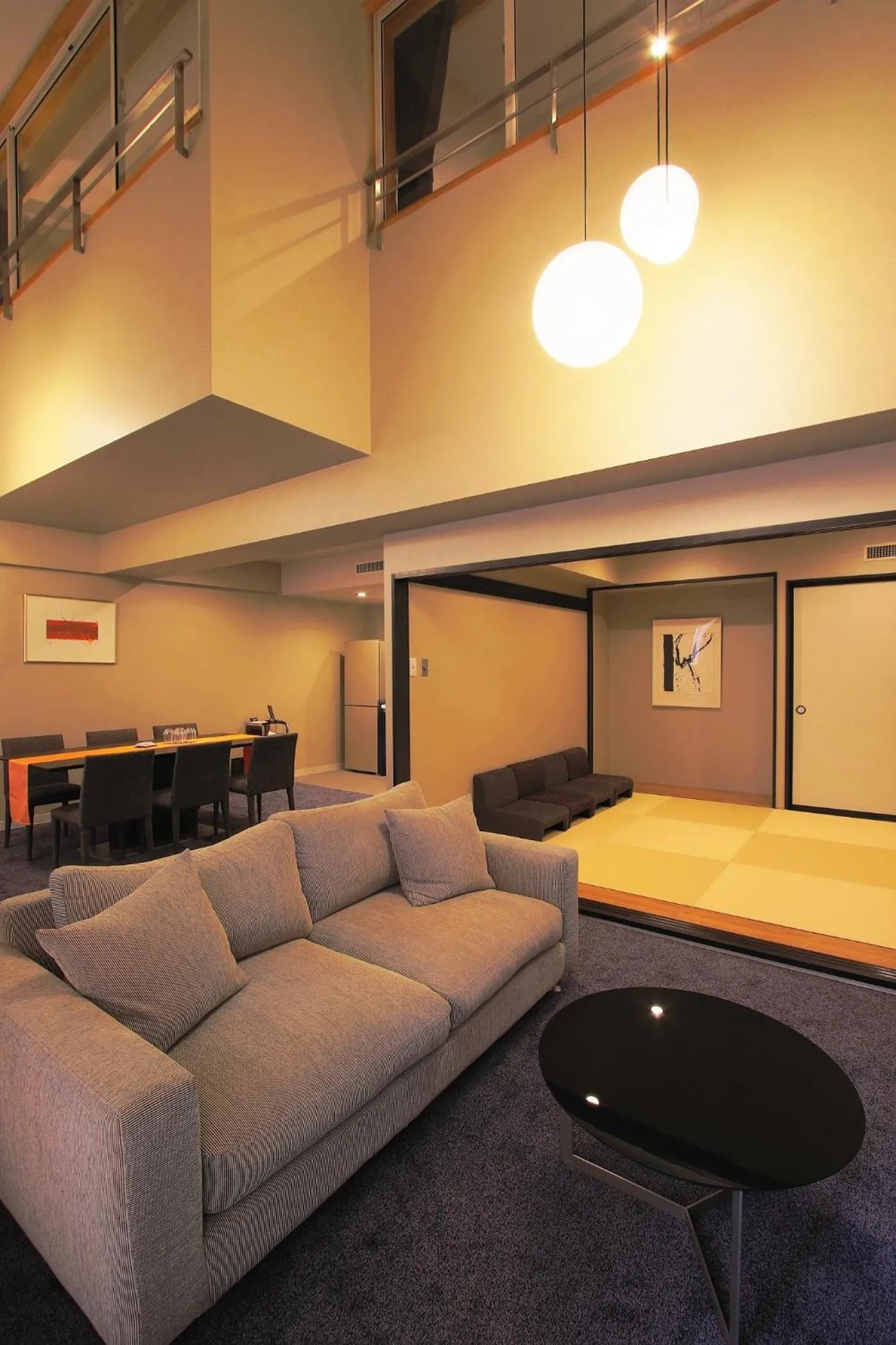 Living room in Hotel Regina Kawaguchiko