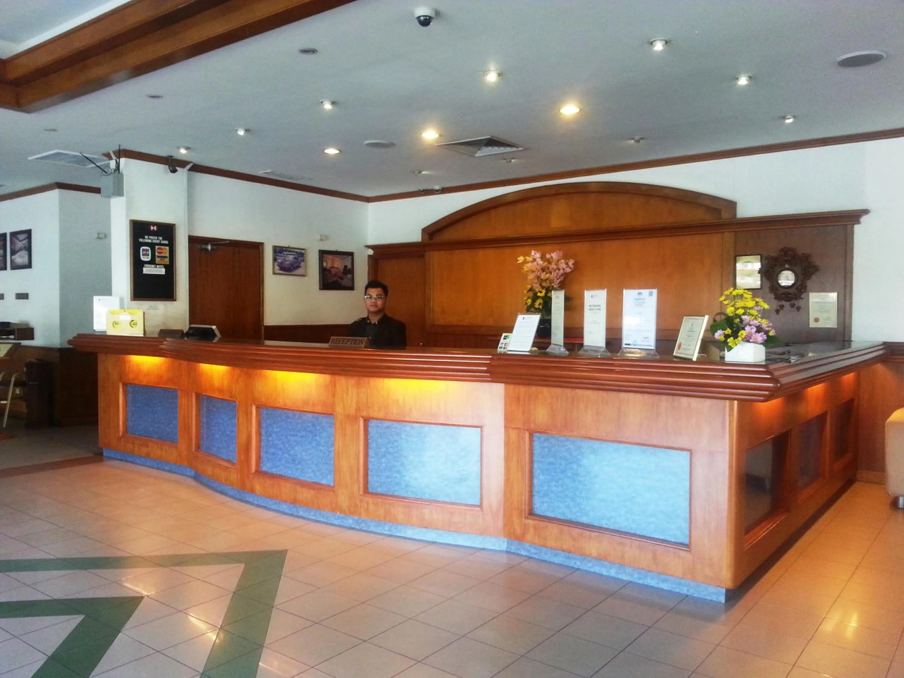 Lobby or reception in Sanbay Hotel