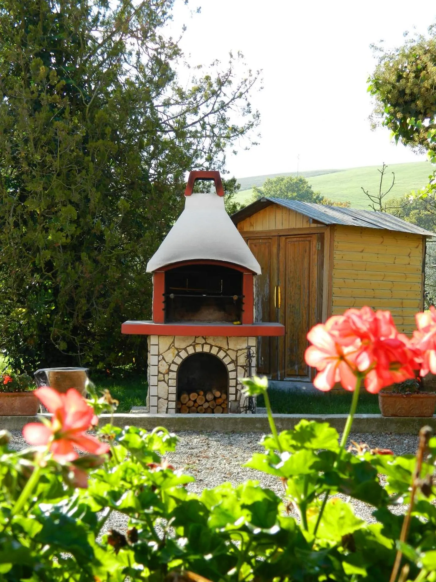 BBQ facilities in Francigena