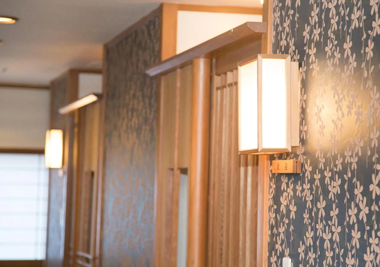 Decorative detail in Itoen Hotel Shiobara