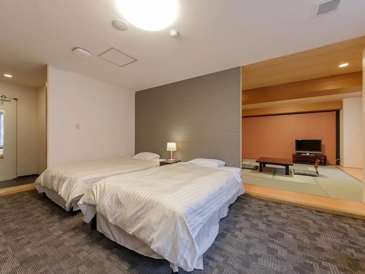 Bed in Itoen Hotel Shiobara