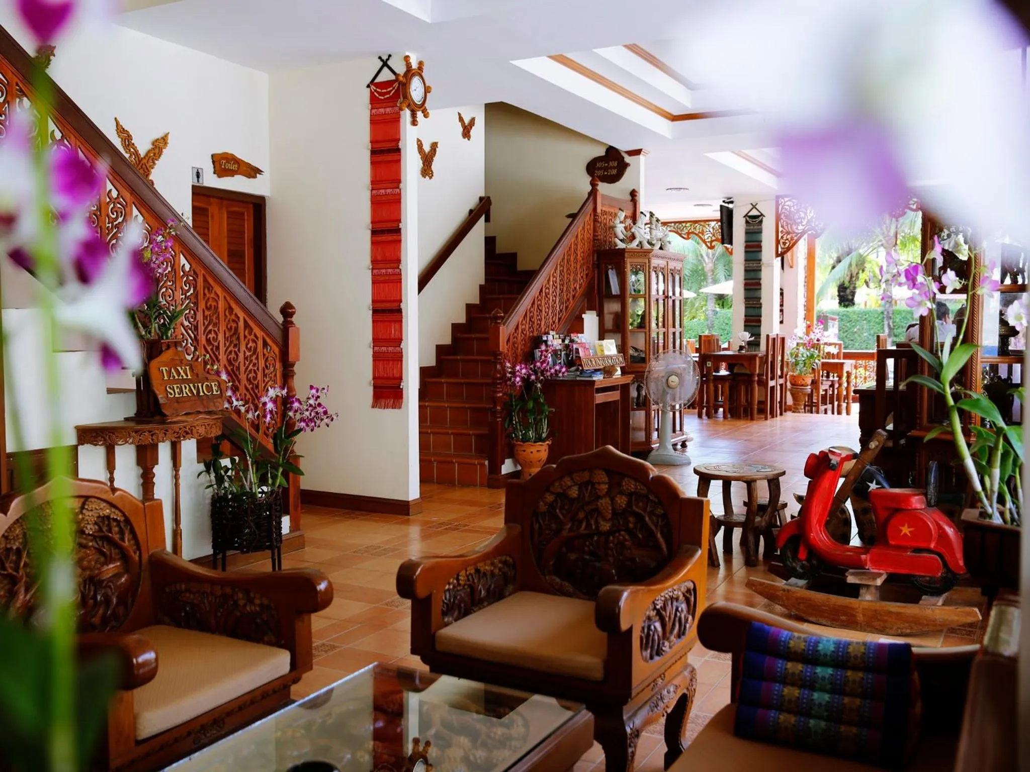 Lobby or reception in The Orchid House - SHA Extra Plus