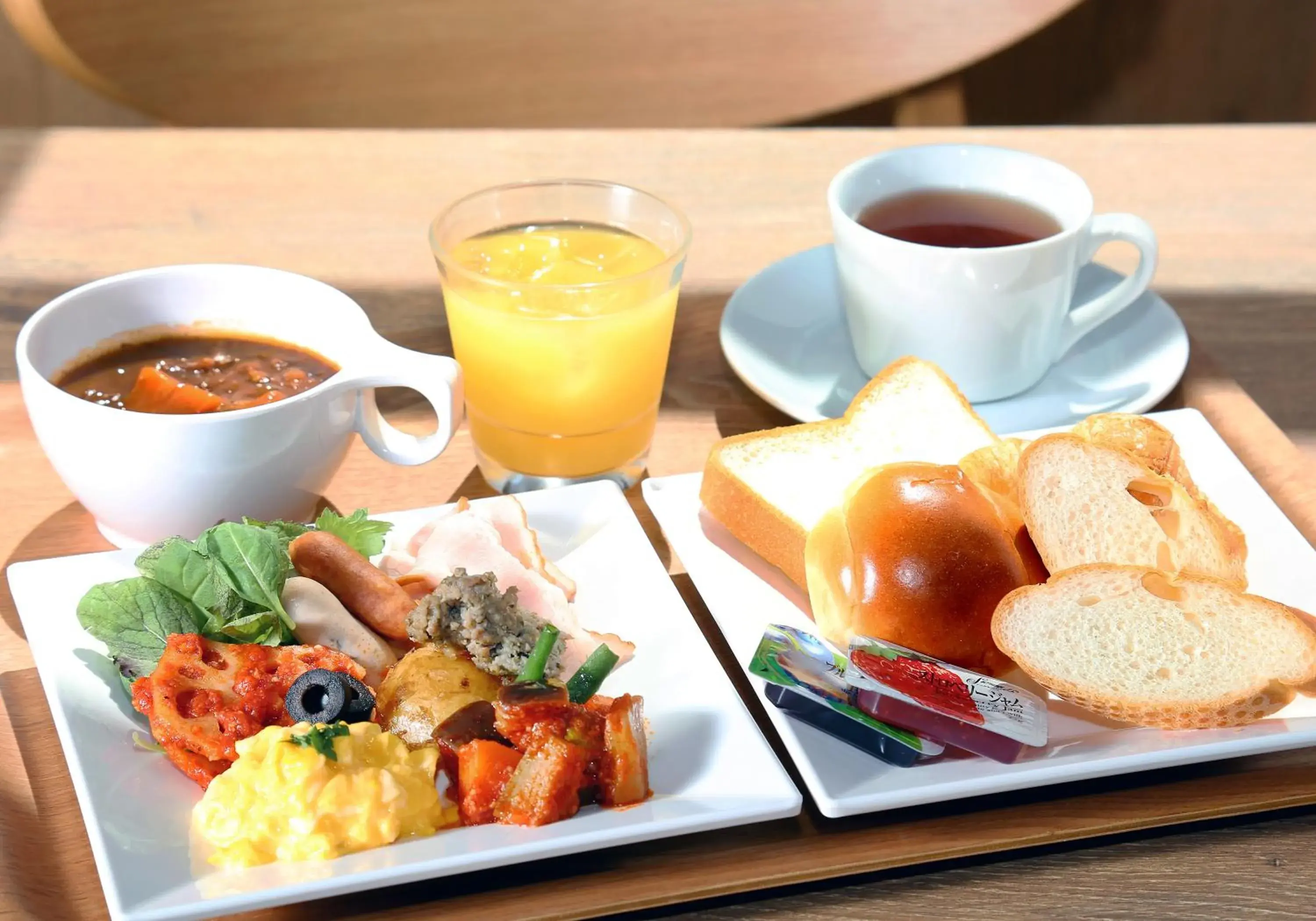 Breakfast in Daiwa Roynet Hotel Chiba-chuo Breakfast in Daiwa Roynet Hotel Chiba-chuo