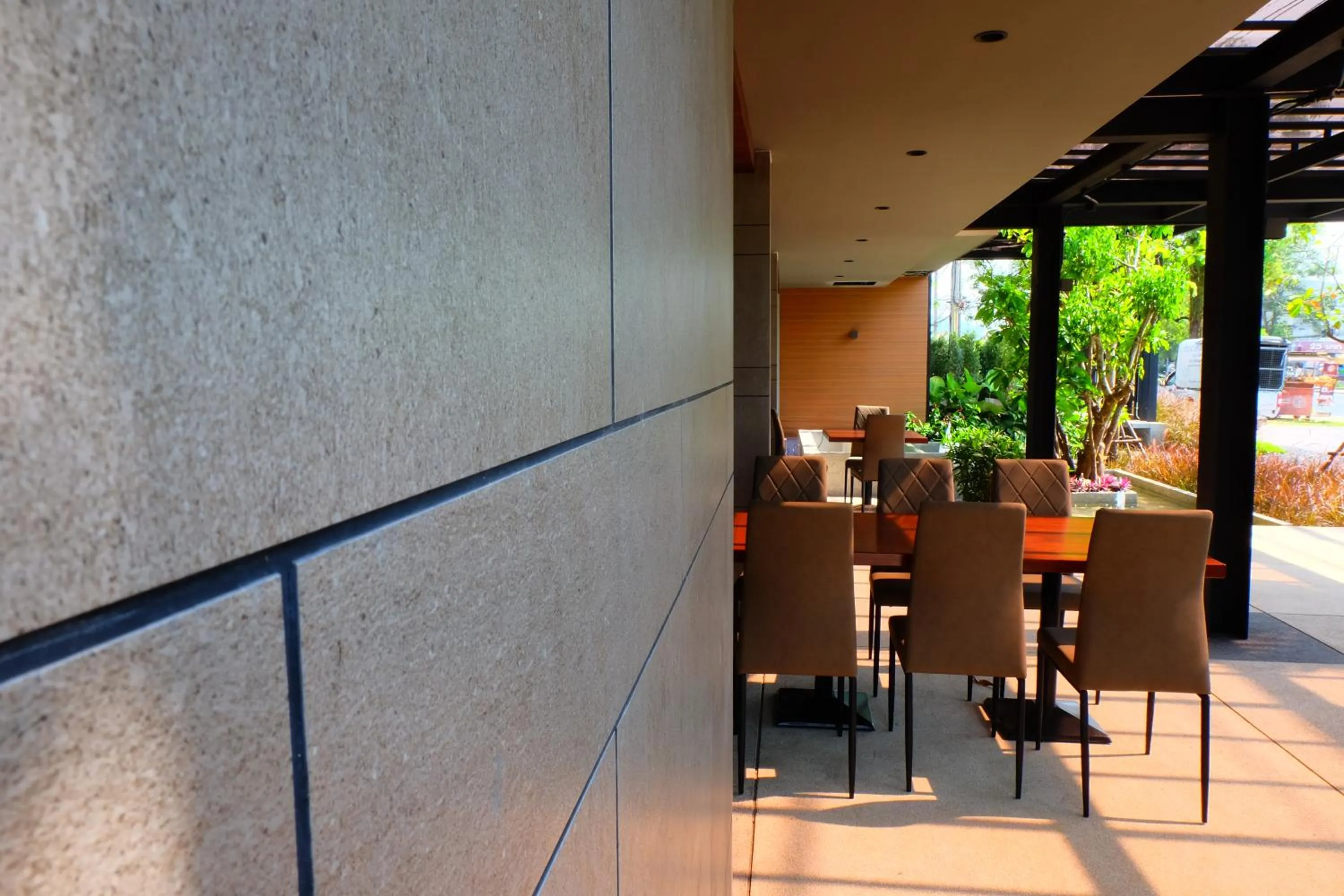 Dining area in The Glory Gold