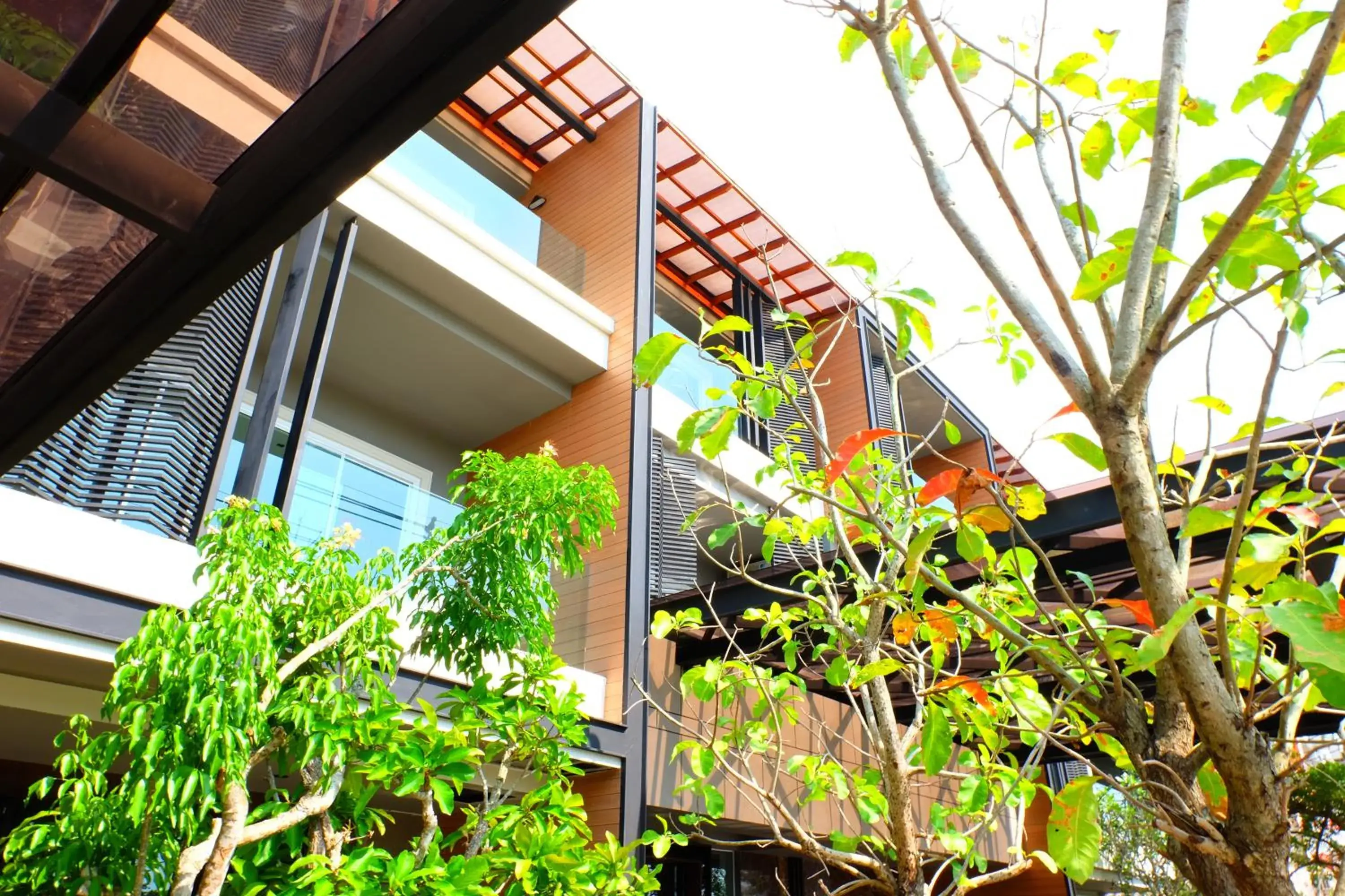 Garden view in The Glory Gold Garden view in The Glory Gold