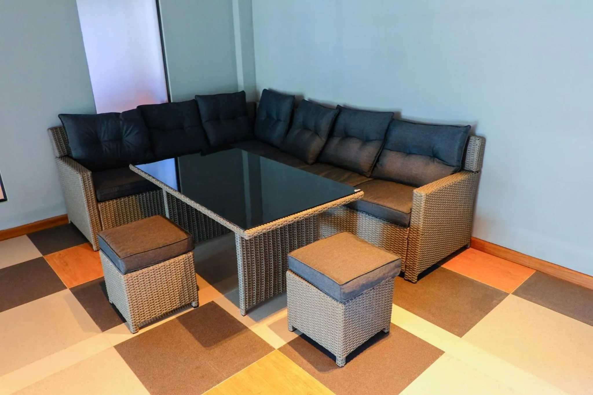 Lobby or reception in The Glory Gold