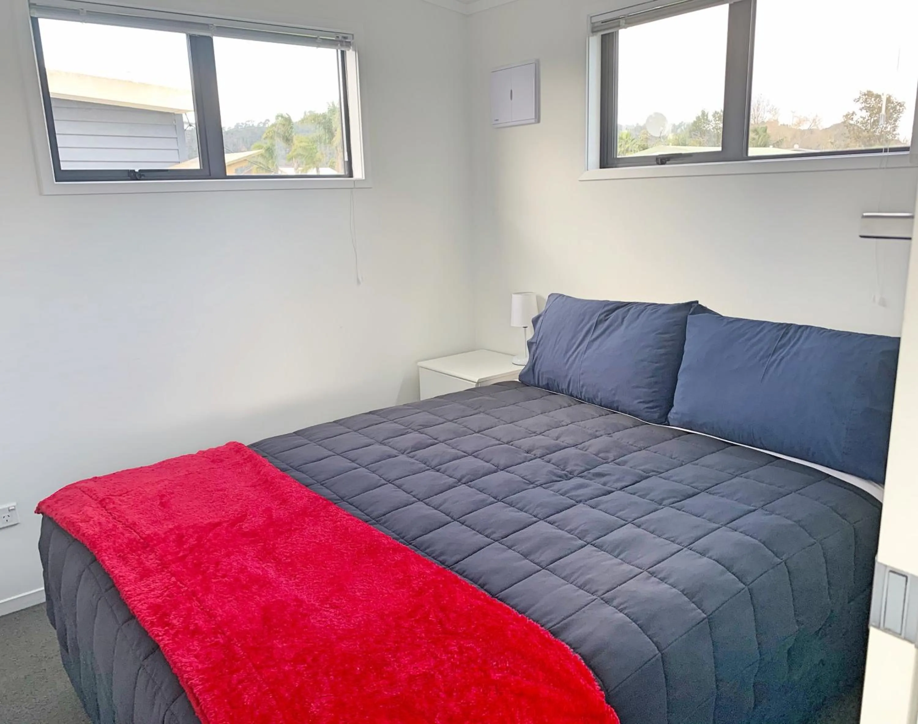 Bedroom, Bed in Mercury Bay Holiday Park
