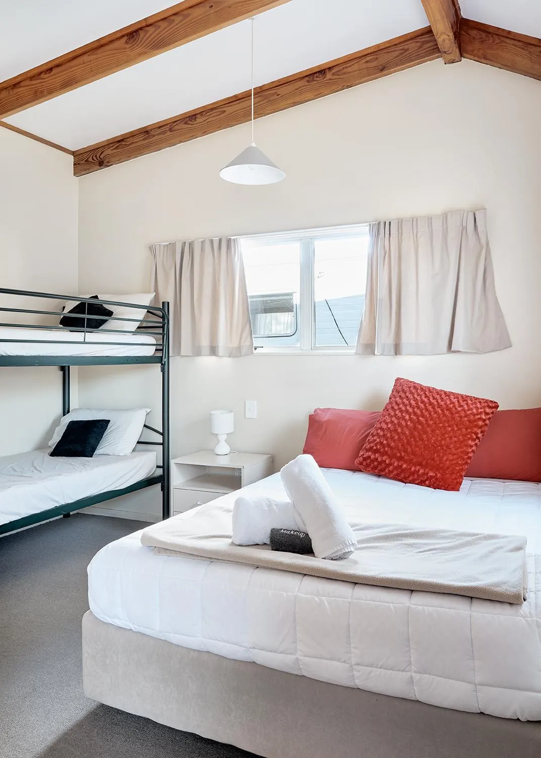 Bed in Mercury Bay Holiday Park