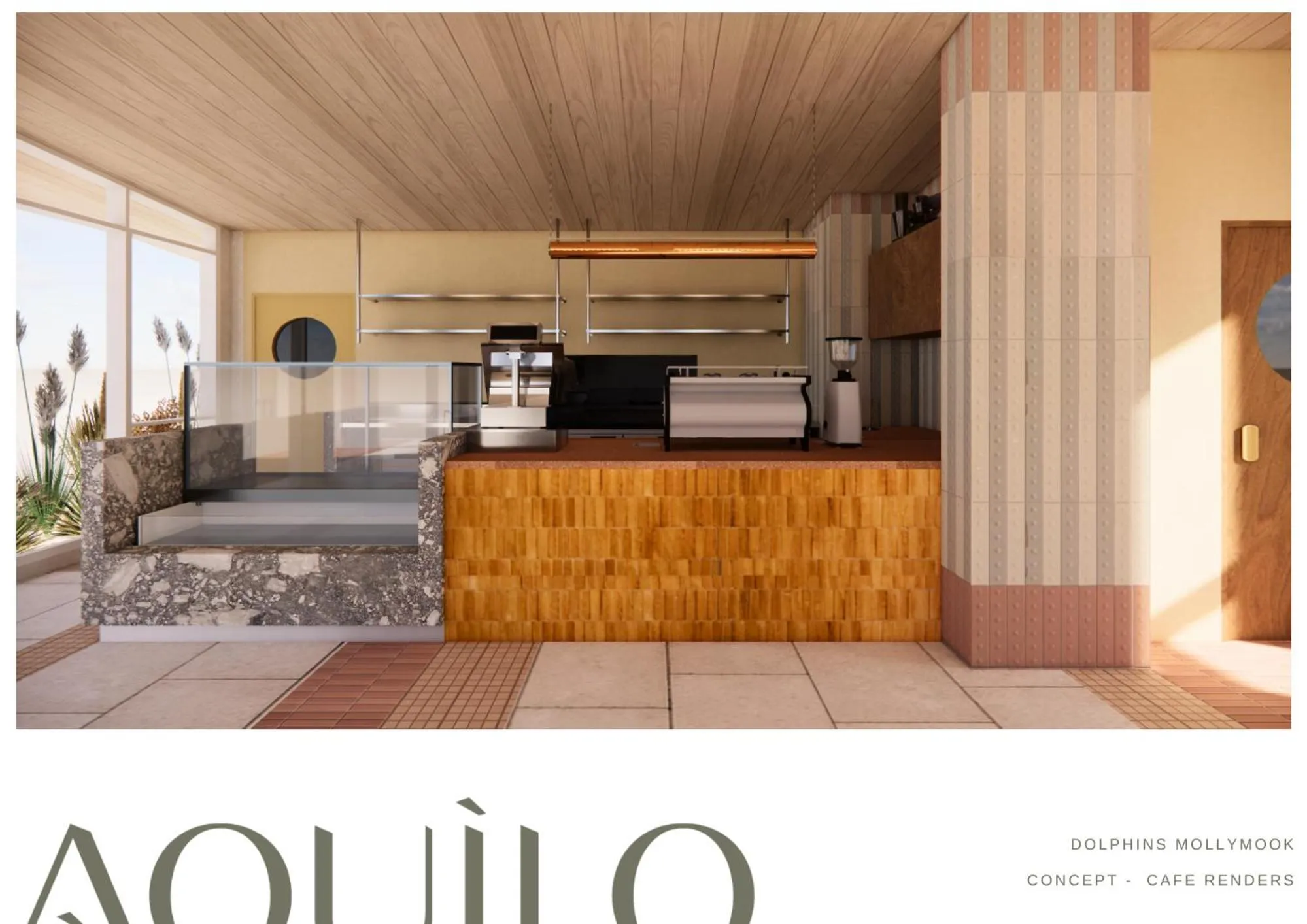 Restaurant/places to eat in Dolphins Motel