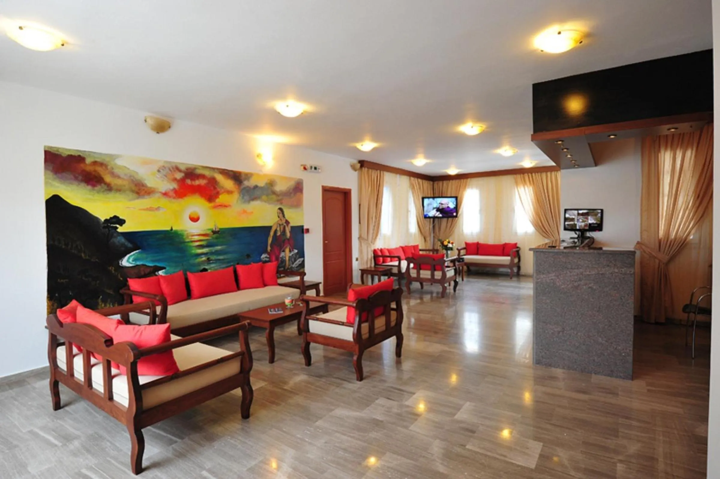 Lobby or reception in Anna Ageliki