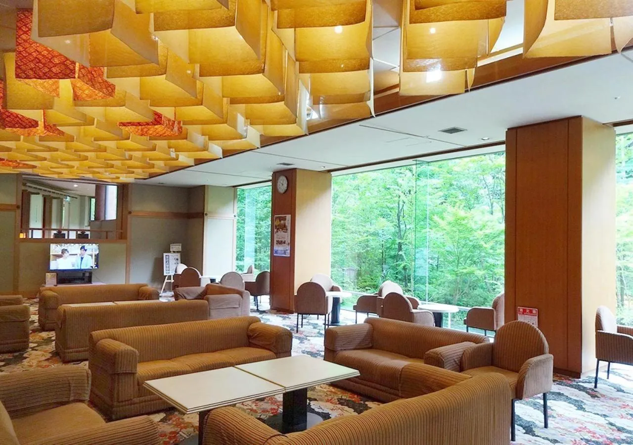 Lobby or reception in Hotel Yunishigawa