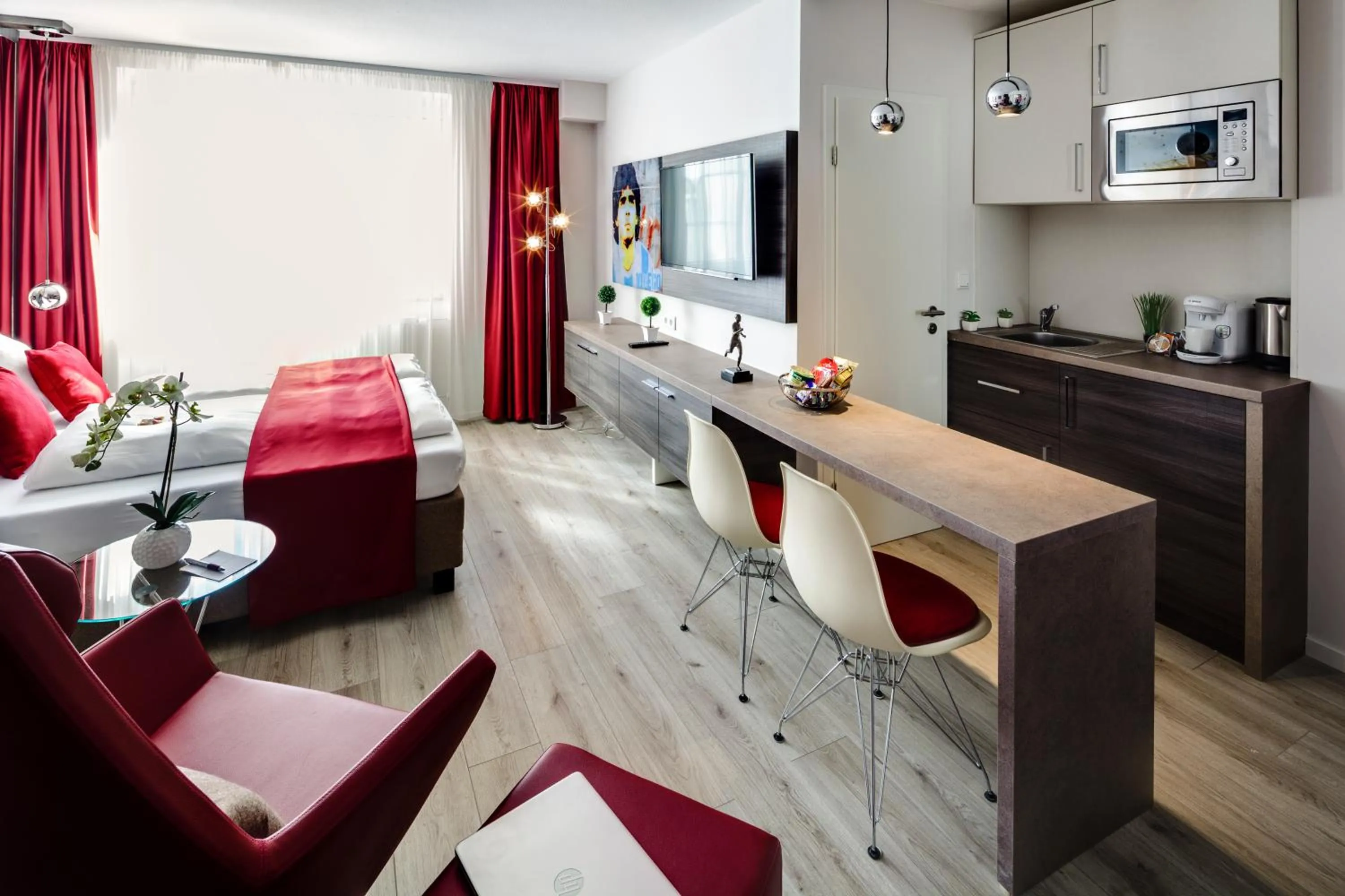 Photo of the whole room, Bed in Star Apart Hotel Sachsenhausen