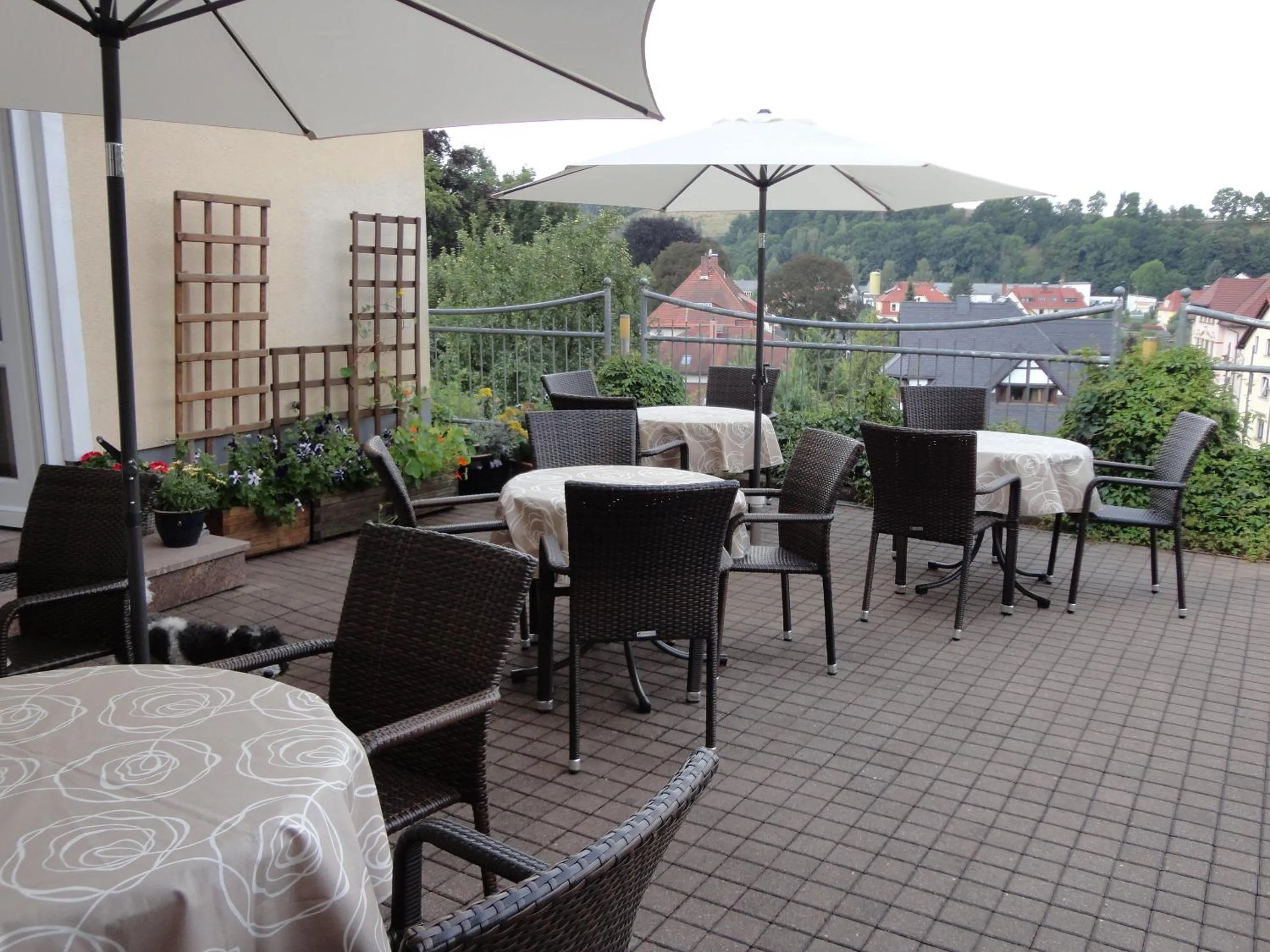 Balcony/Terrace in Hotel am Schloss